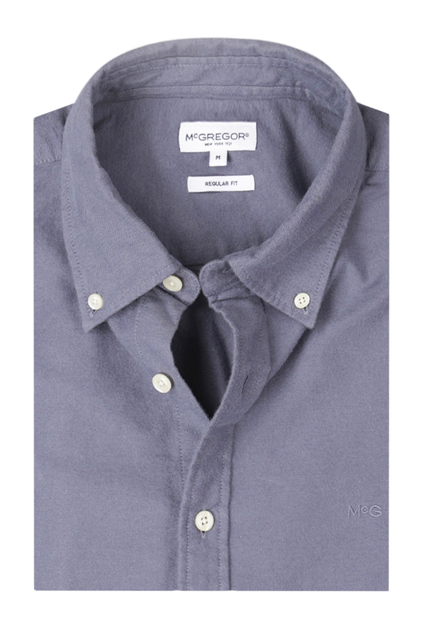 FLANNEL OXFORD SHIRT CHAMBRAY BLUE 3