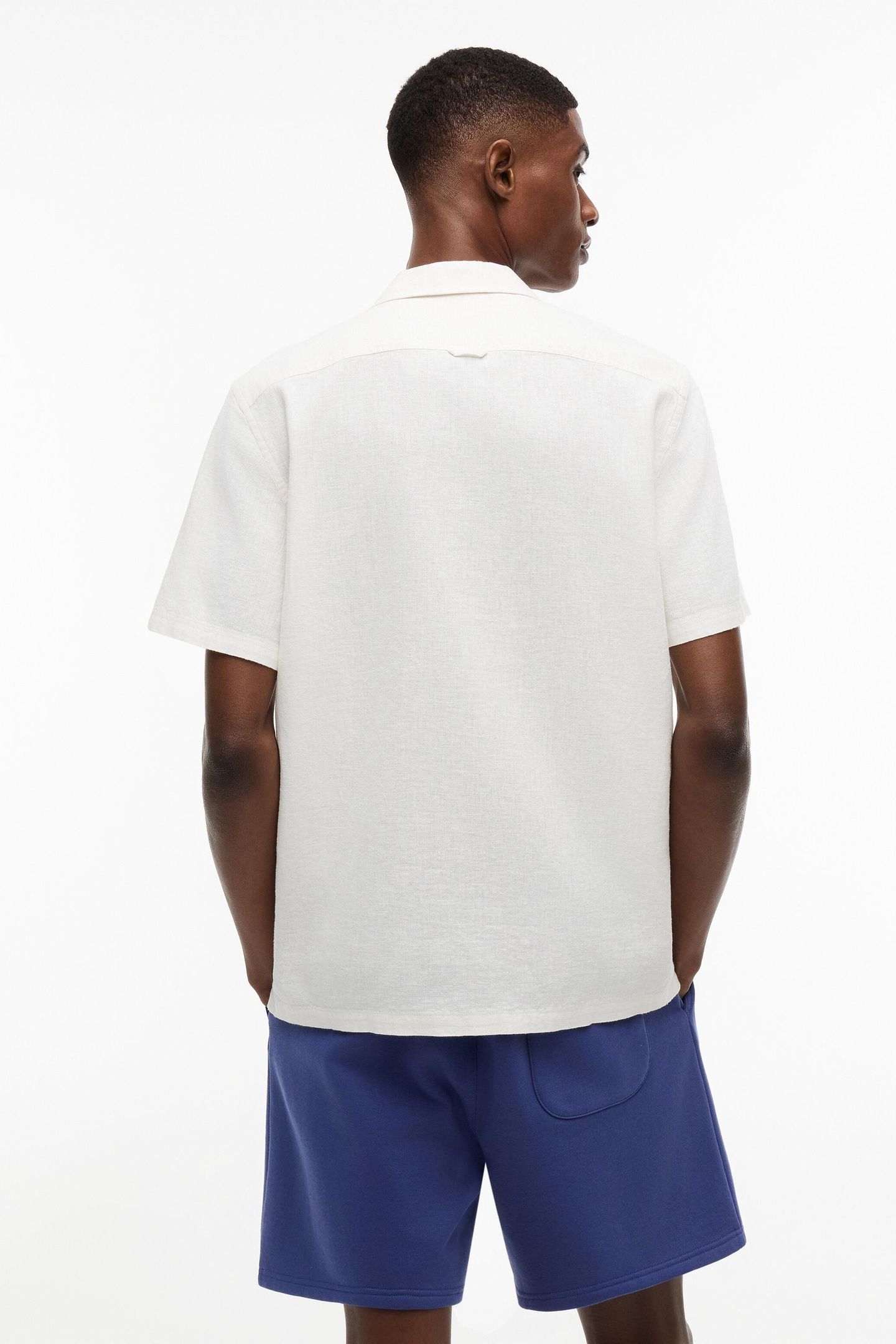 TJM REG LINEN BLEND ECRU 2