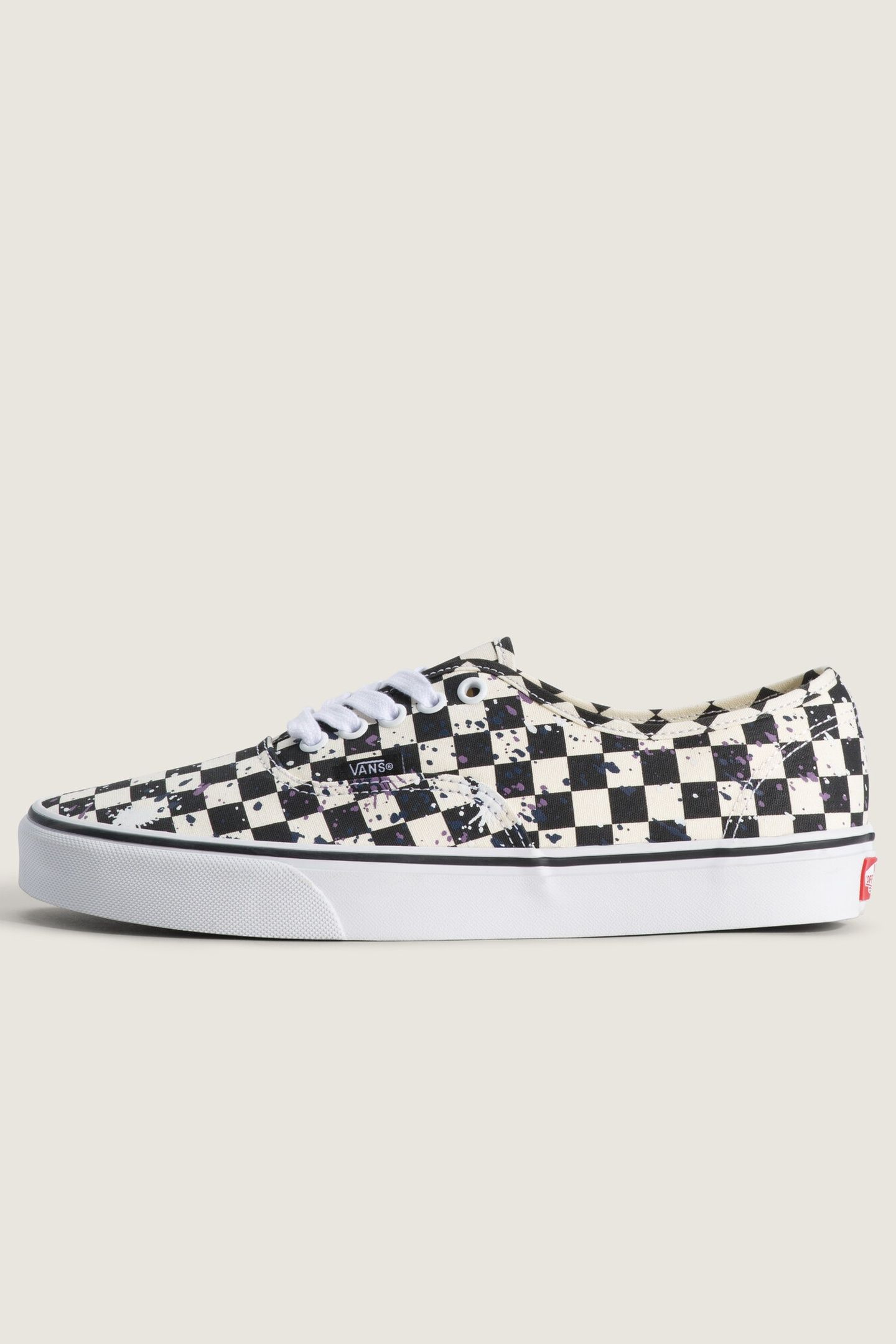 UNISEX AUTHENTIC SPLATTER CHECKERBOARD/MULTI 5