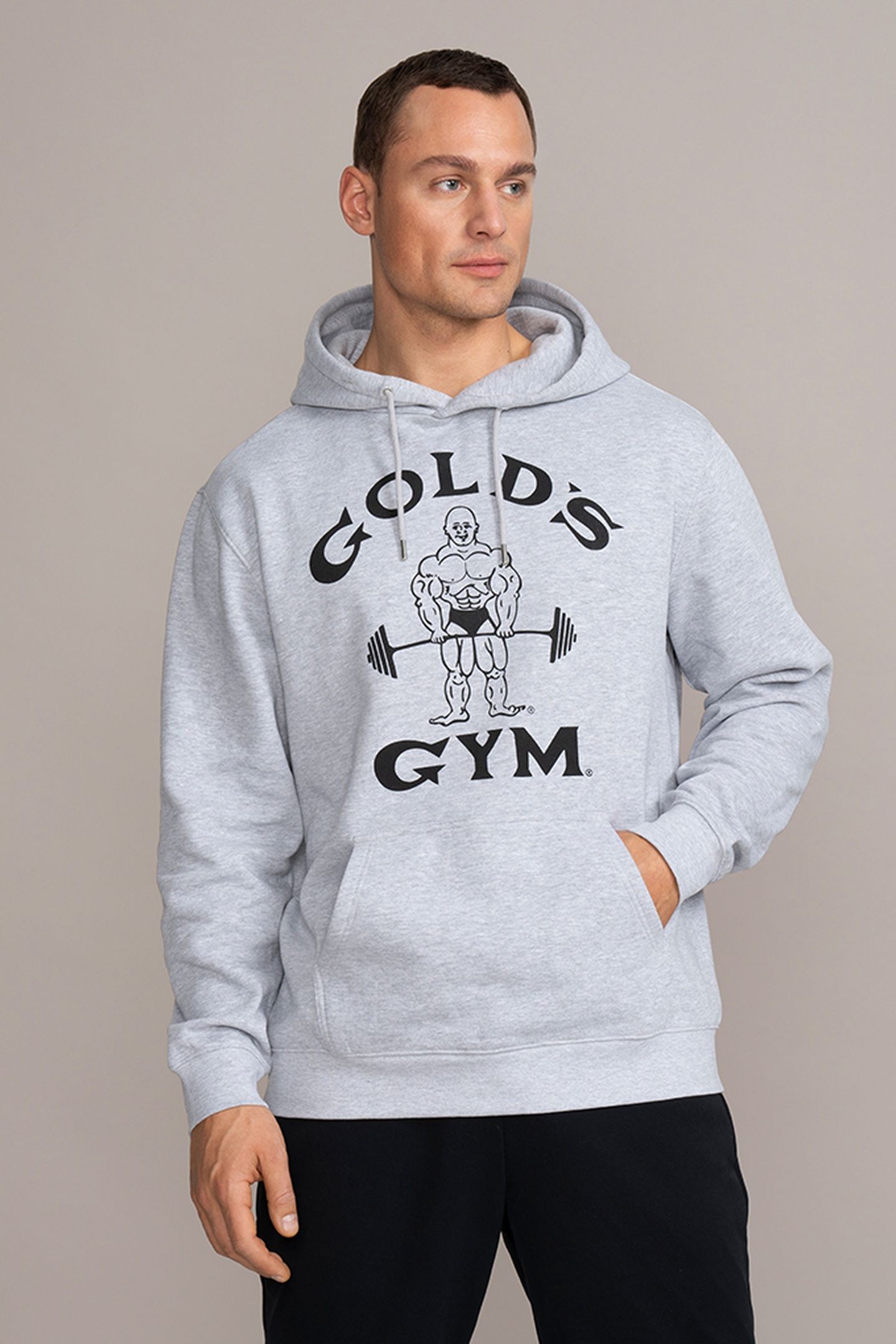 CLASSIC JOE HEAVYWEIGHT HOODIE GREY 1
