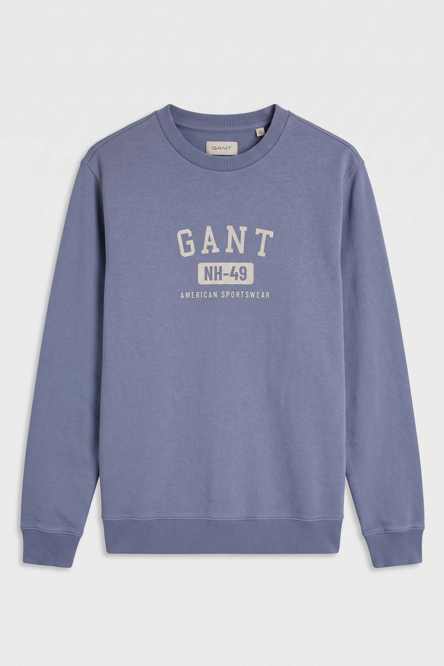 TEEN BOYS OCEAN WASH CREW NECK SWEATSHIRT FADED DENIM 2