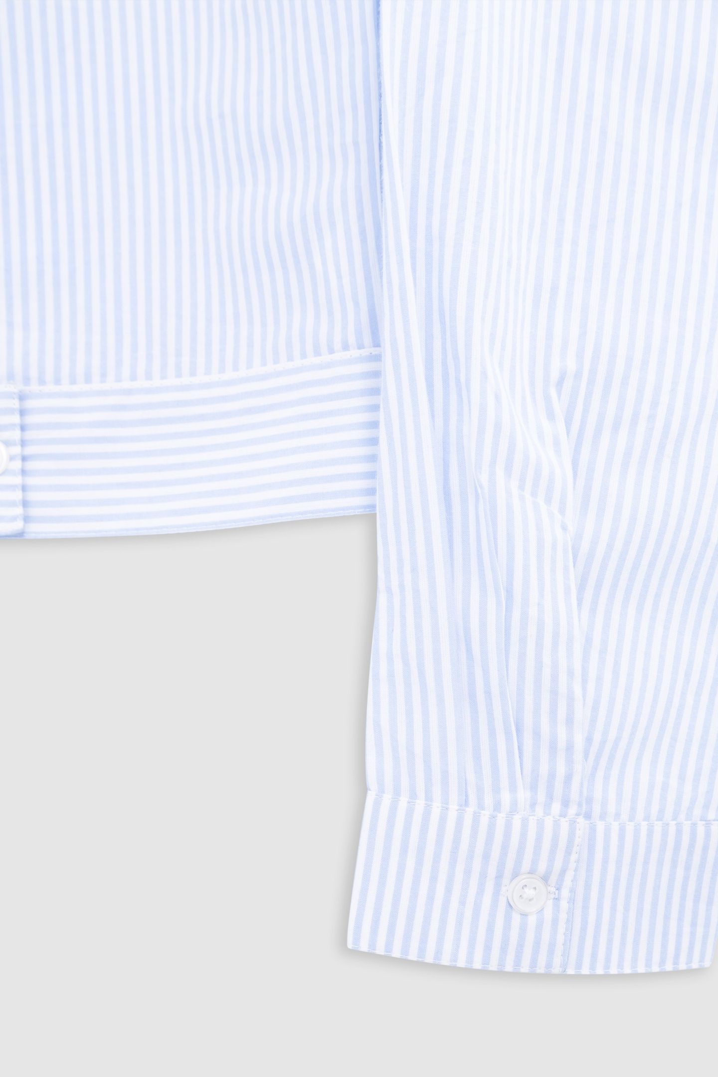 BLUE STRIPED SHIRT SPIRIT JACKET GIRL 6