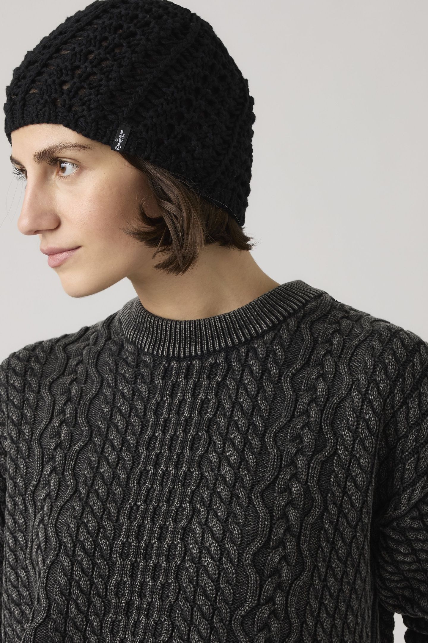 CHLOE CROCHET BEANIE 1