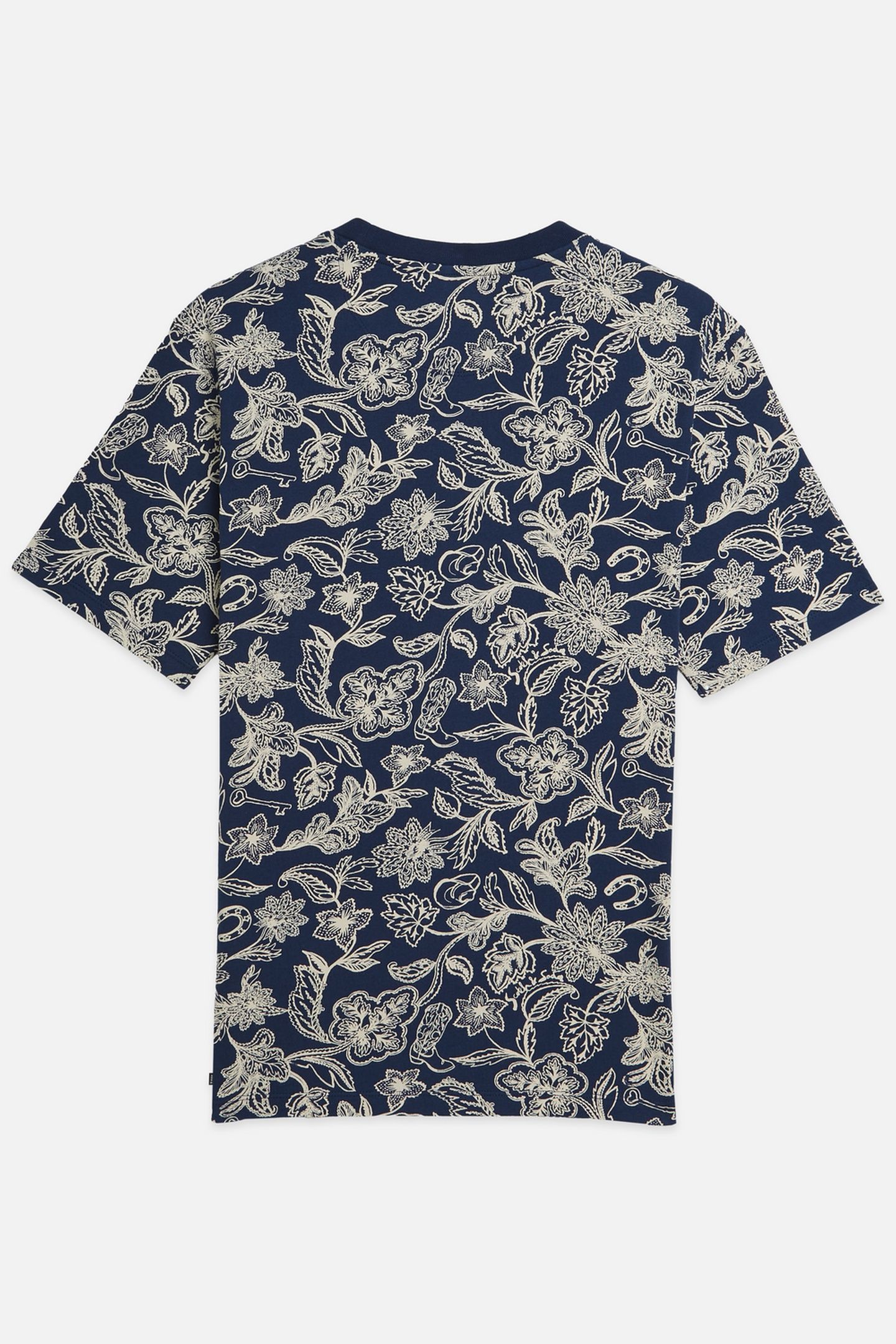 PRINTED REGULARFIT TSHIRT NAVY 2