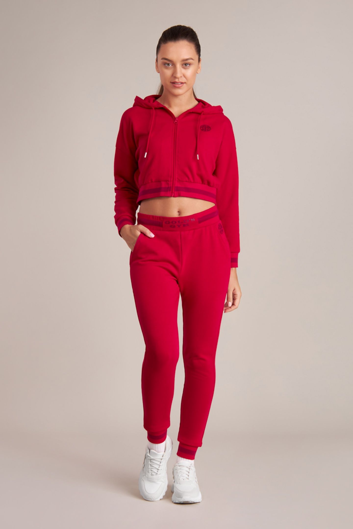 LADIES TIGHTS PANTS RED 1