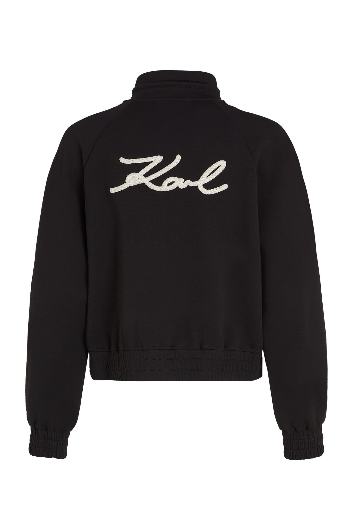 ROPE LOGO ZIP UP BLACK 5
