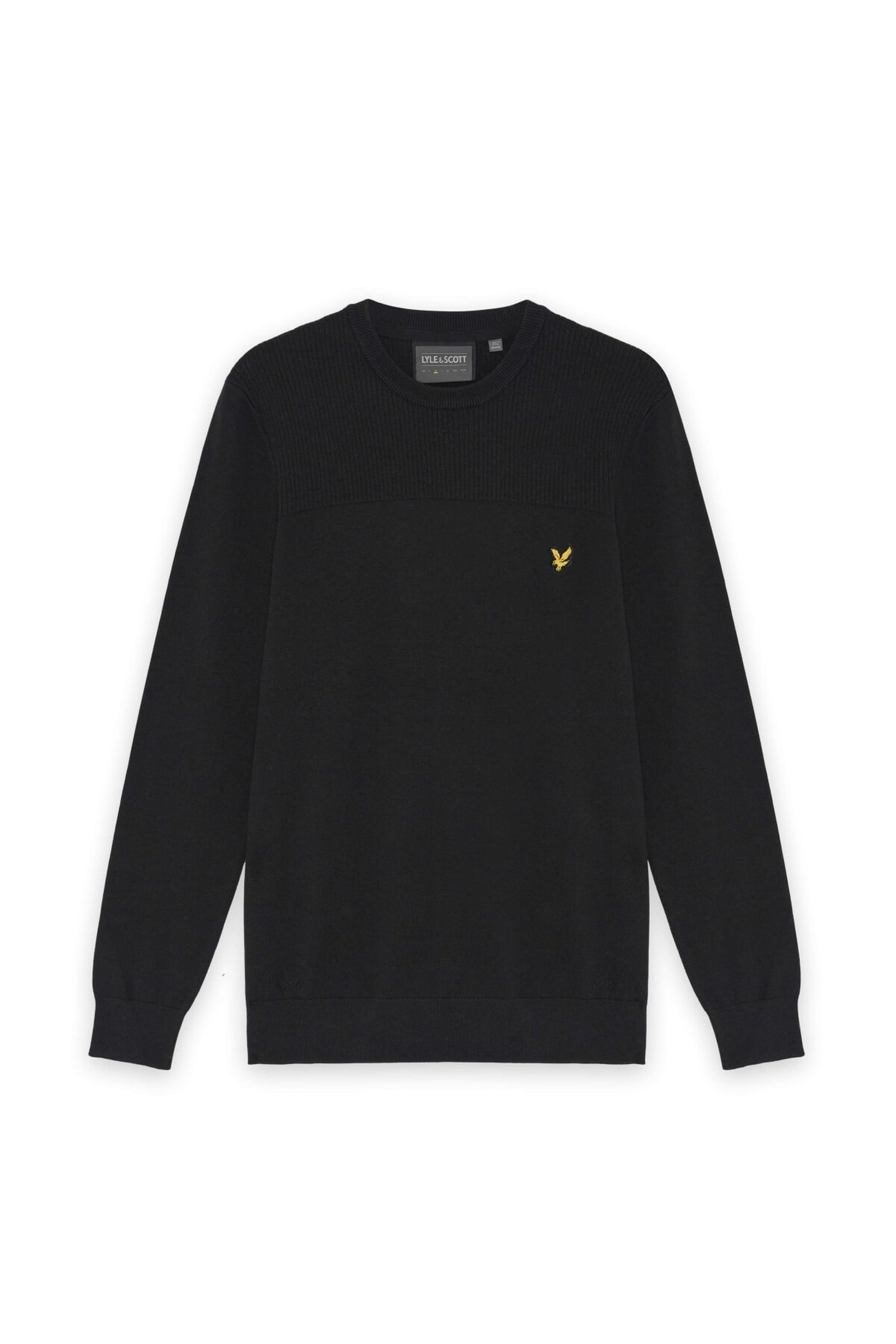 GOLF 1874 CREW NECK PULLOVER JET BLACK 4