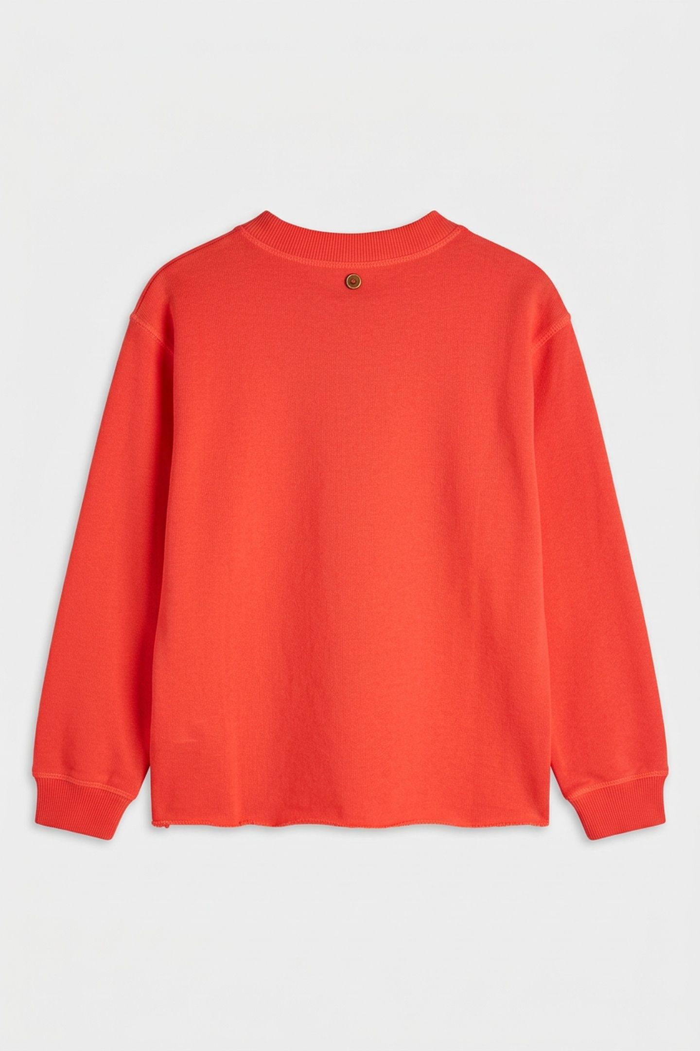 GIRLS FLORA SWEAT RED FLAME MELANGE 3