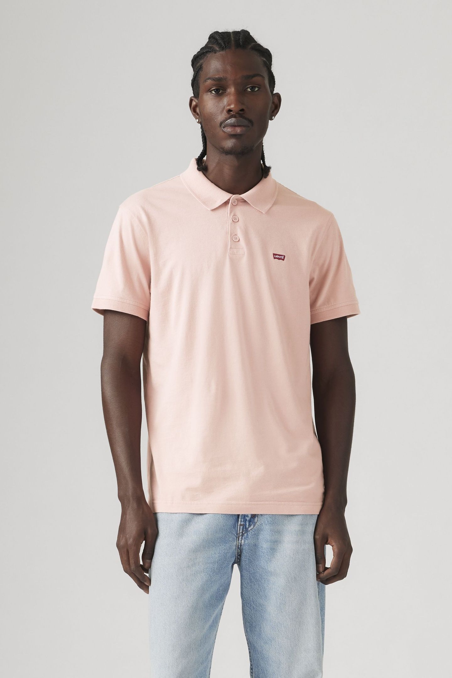 LEVIS HM POLO CLASSIC CRYSTAL PINK PIQU 1