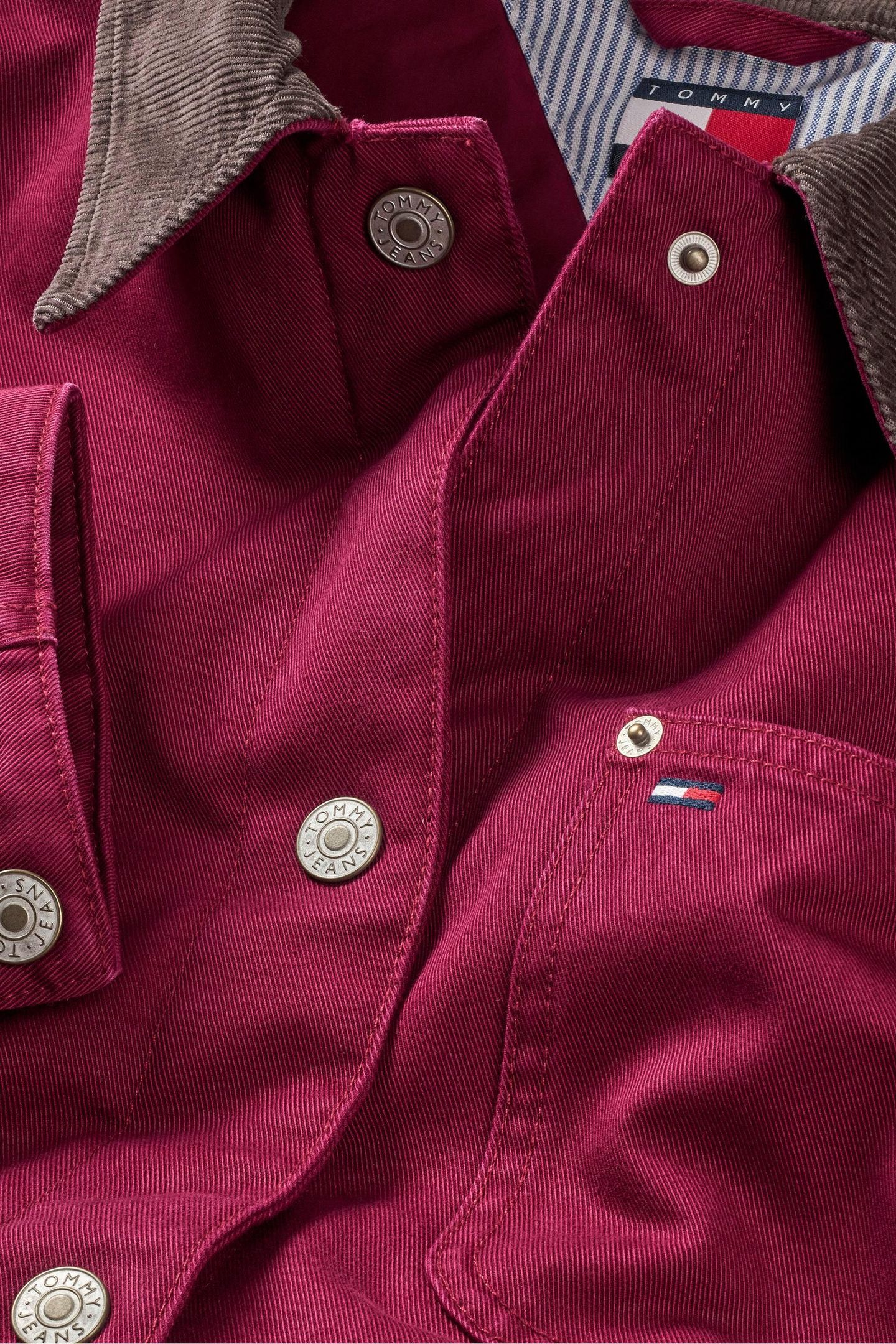 TJW TWILL JACKET LAVISH CERISE 6