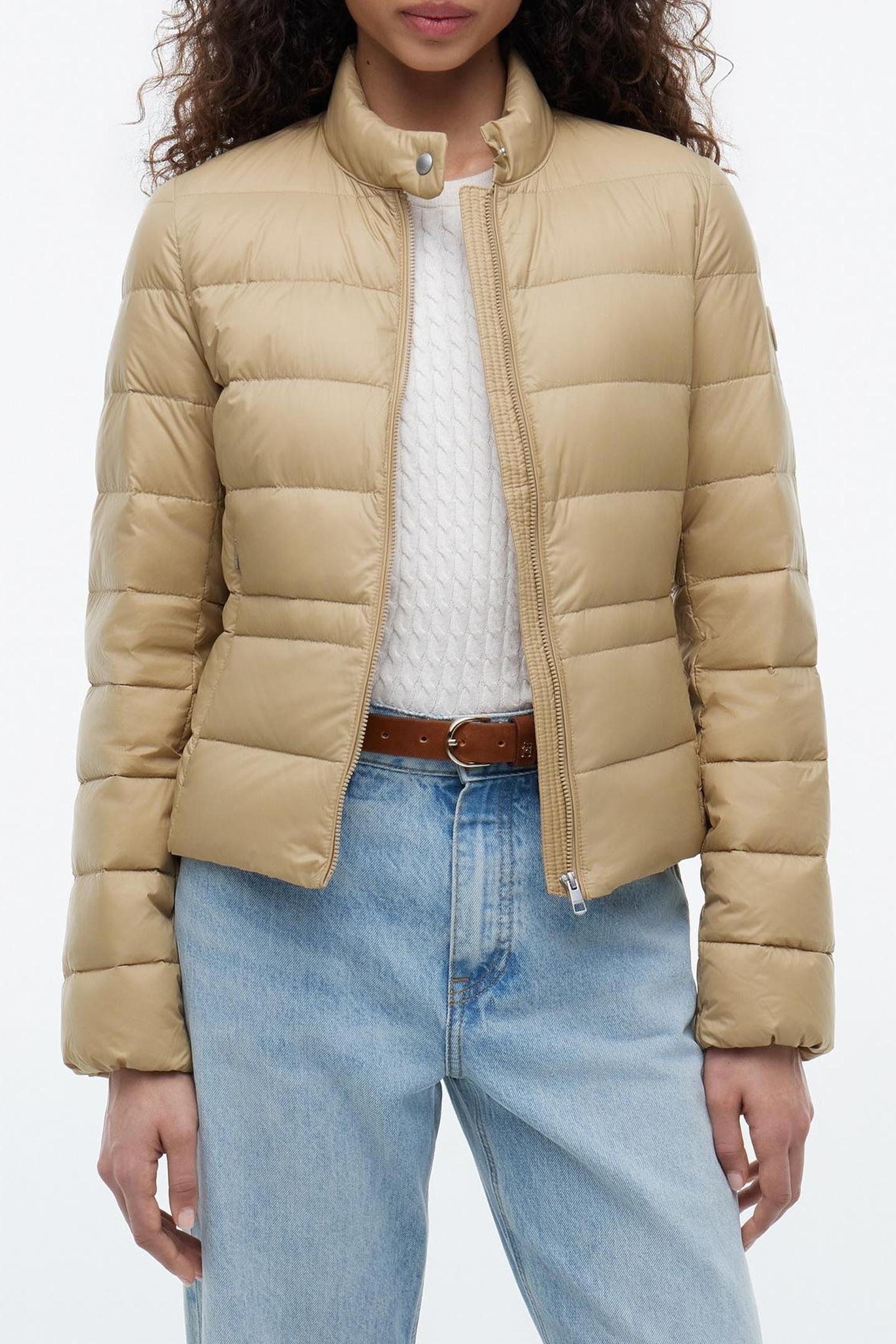 LIGHTWEIGHT DOWN PACKABLE JACKET BEIGE 1