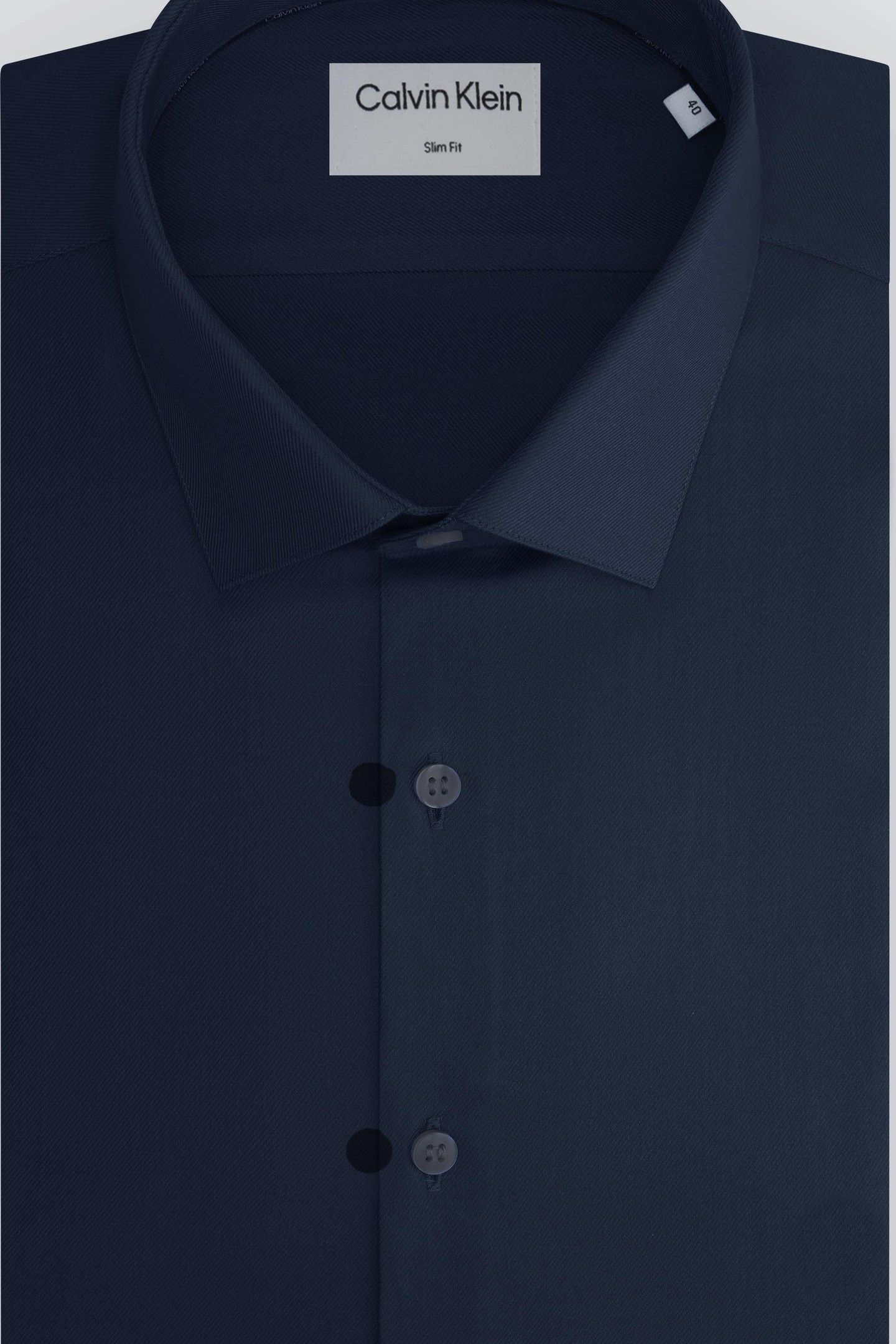 SLIM ESSENTIAL TWILL SHIRT NIGHT SKY 4