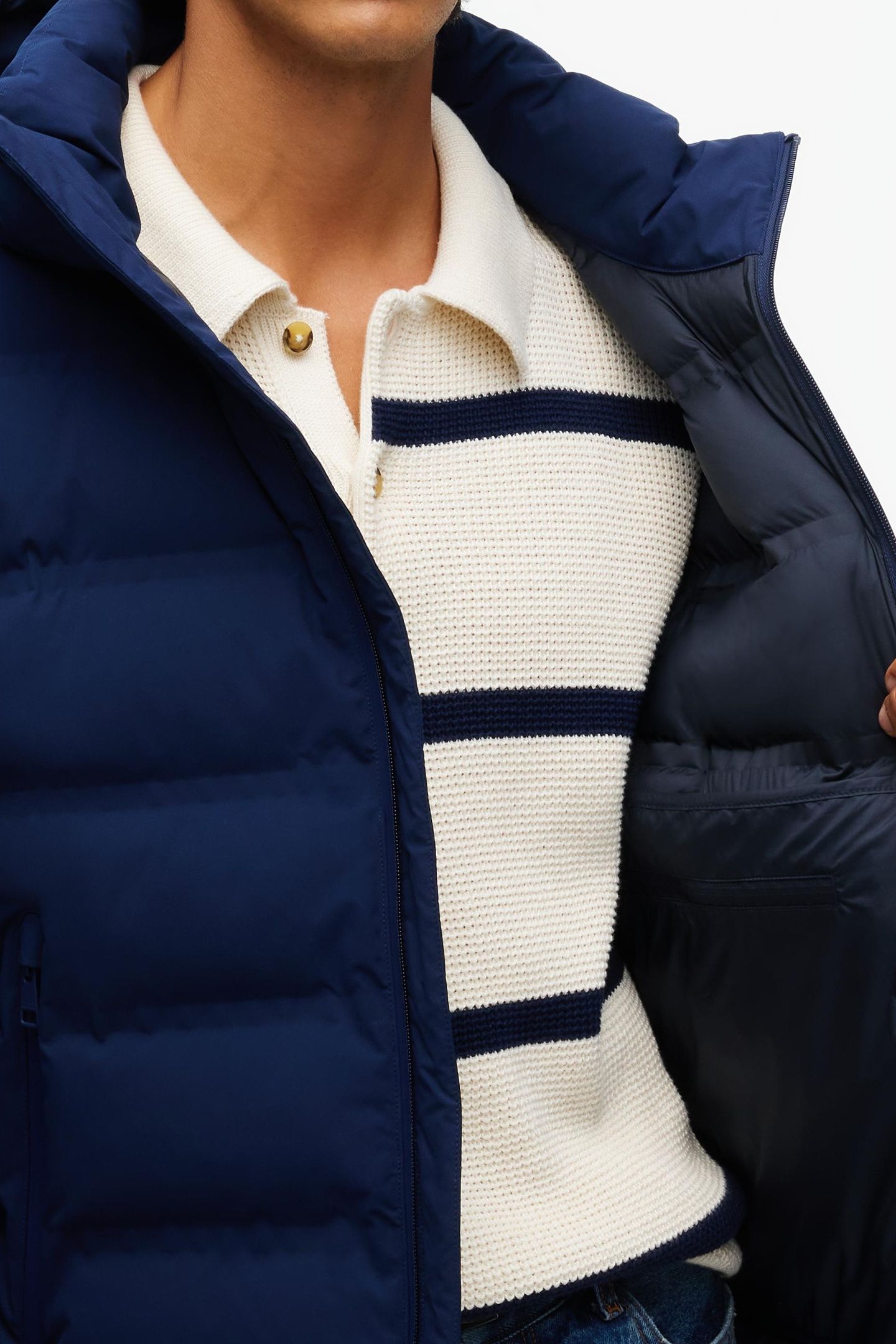 TECH HEAT-SEALED JACKET BLUE 6
