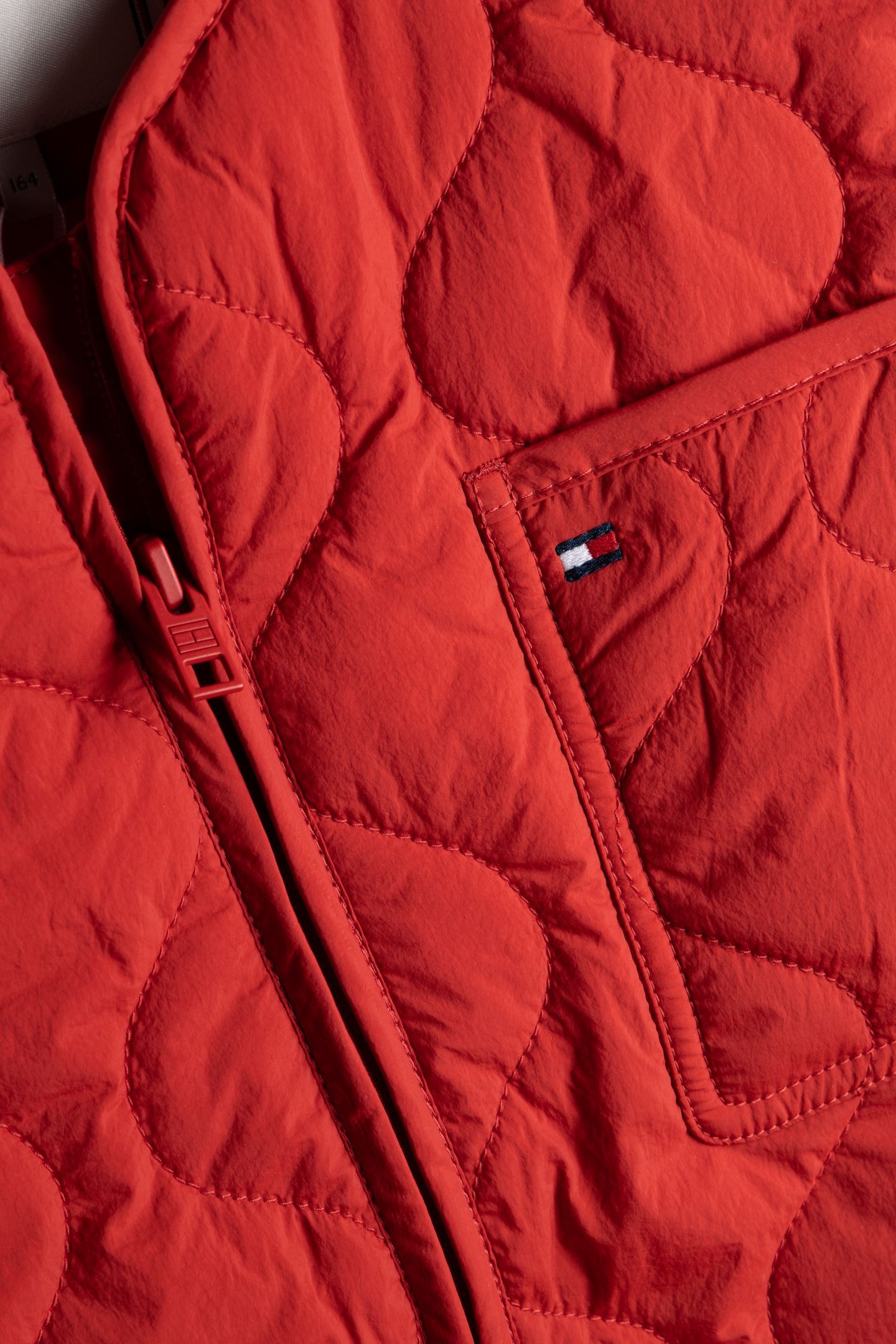UNISEX QUILTED LIGHTWEIGHT TERRACOTTA RED 4