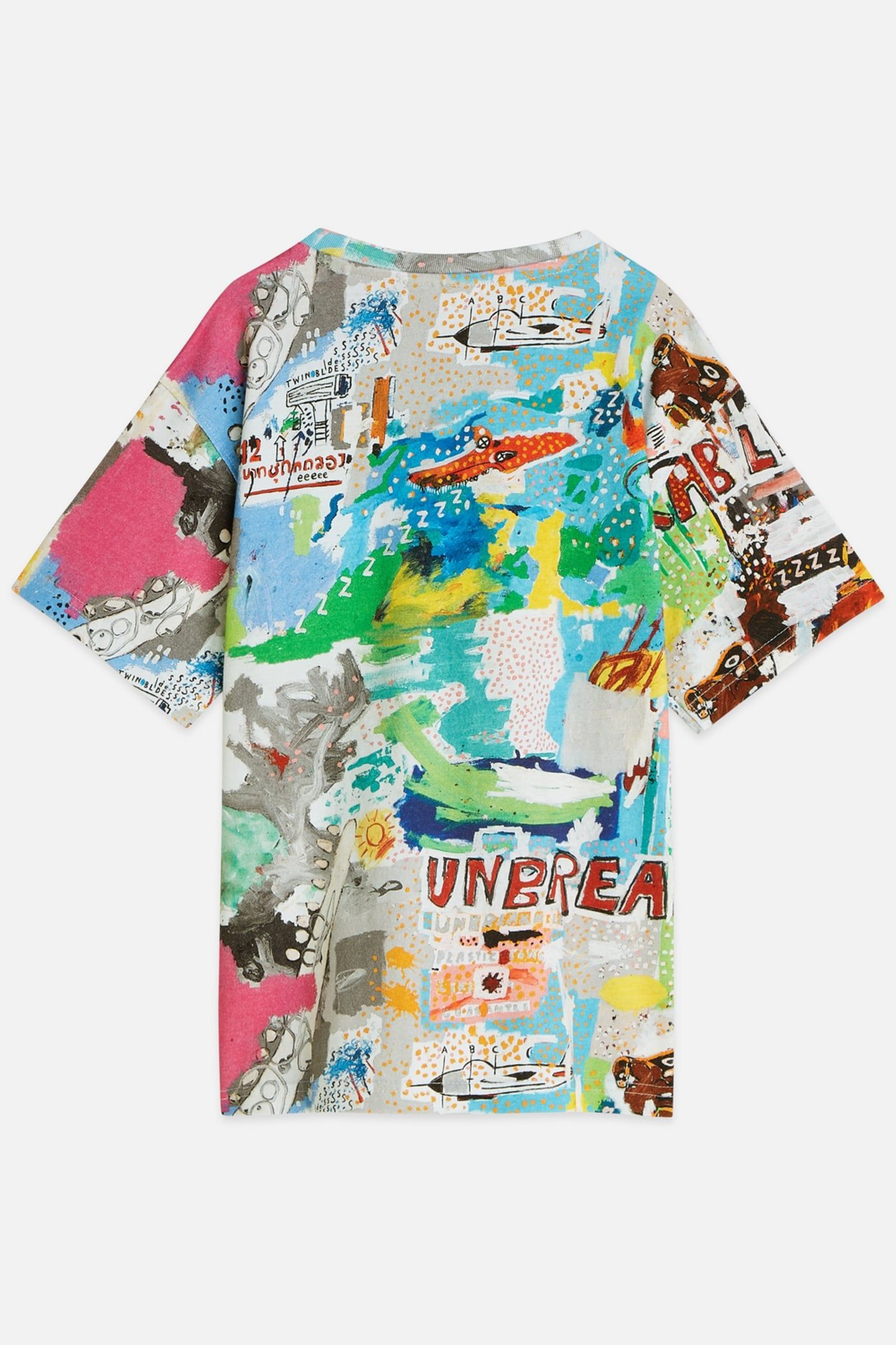 BOYS BASQUIAT PRINTED RELAXEDFIT TSHIRT WHITE/PASTEL 2