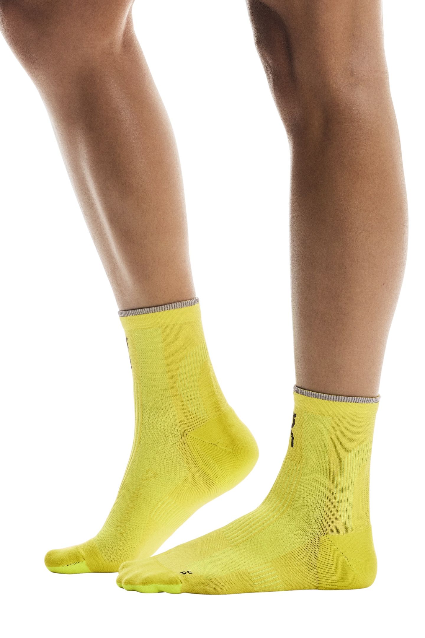ELITE RUN SOCK MID1 UNISEX LIME 2