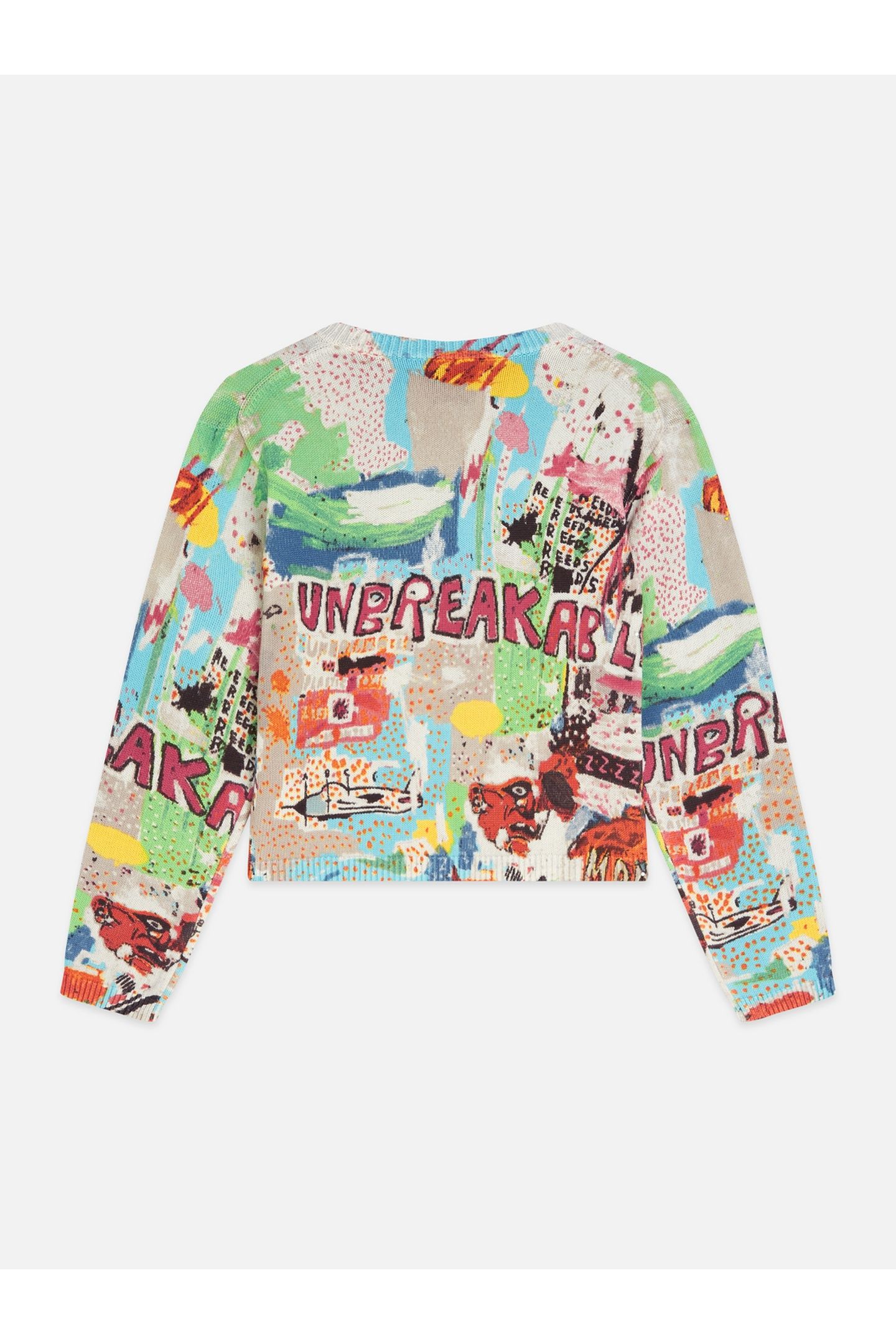 BASQUIAT PRINTED PULLOVER BASQUIAT UNBREAKABLE 2