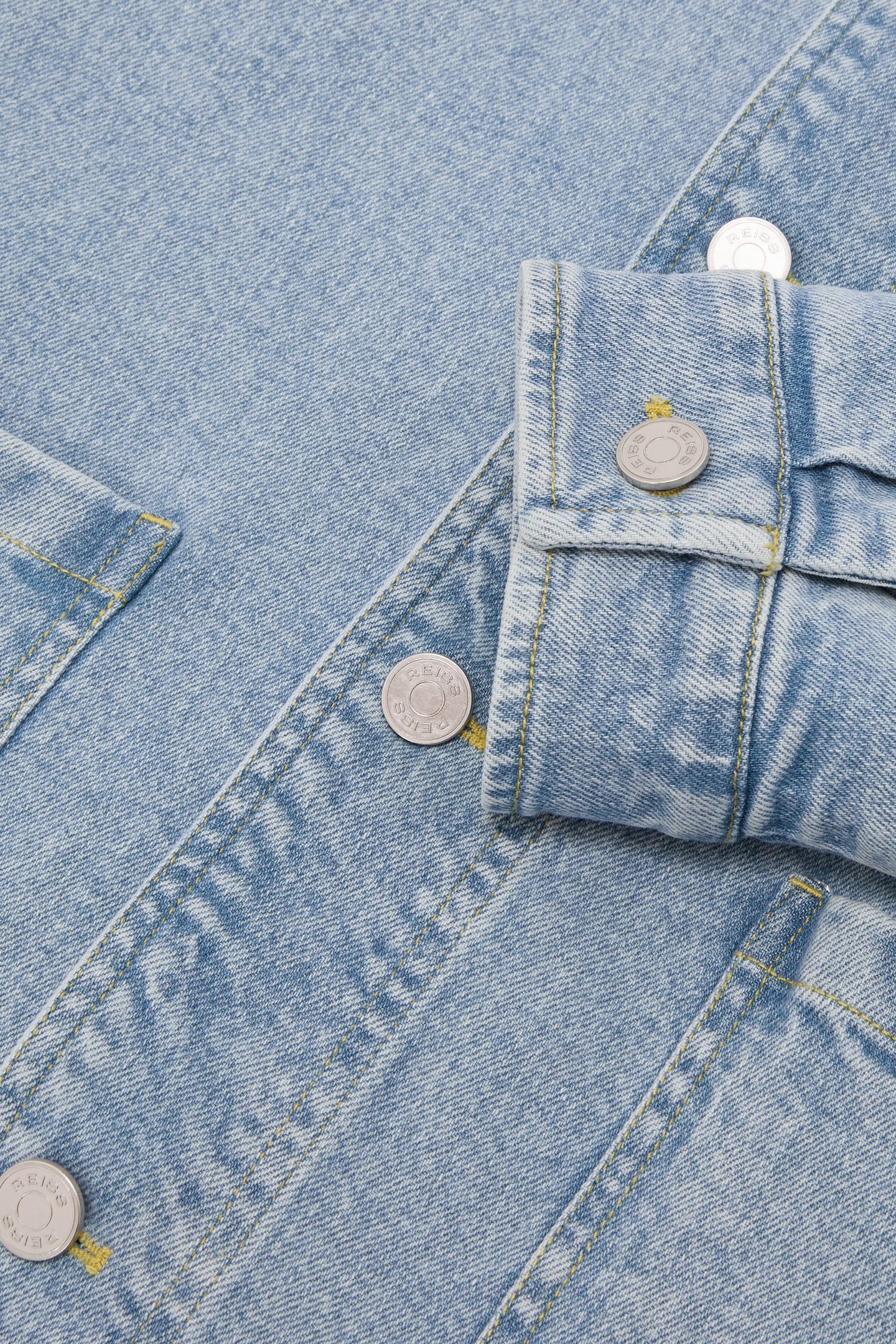 DENIM JACKET LIGHT BLUE WASH 5
