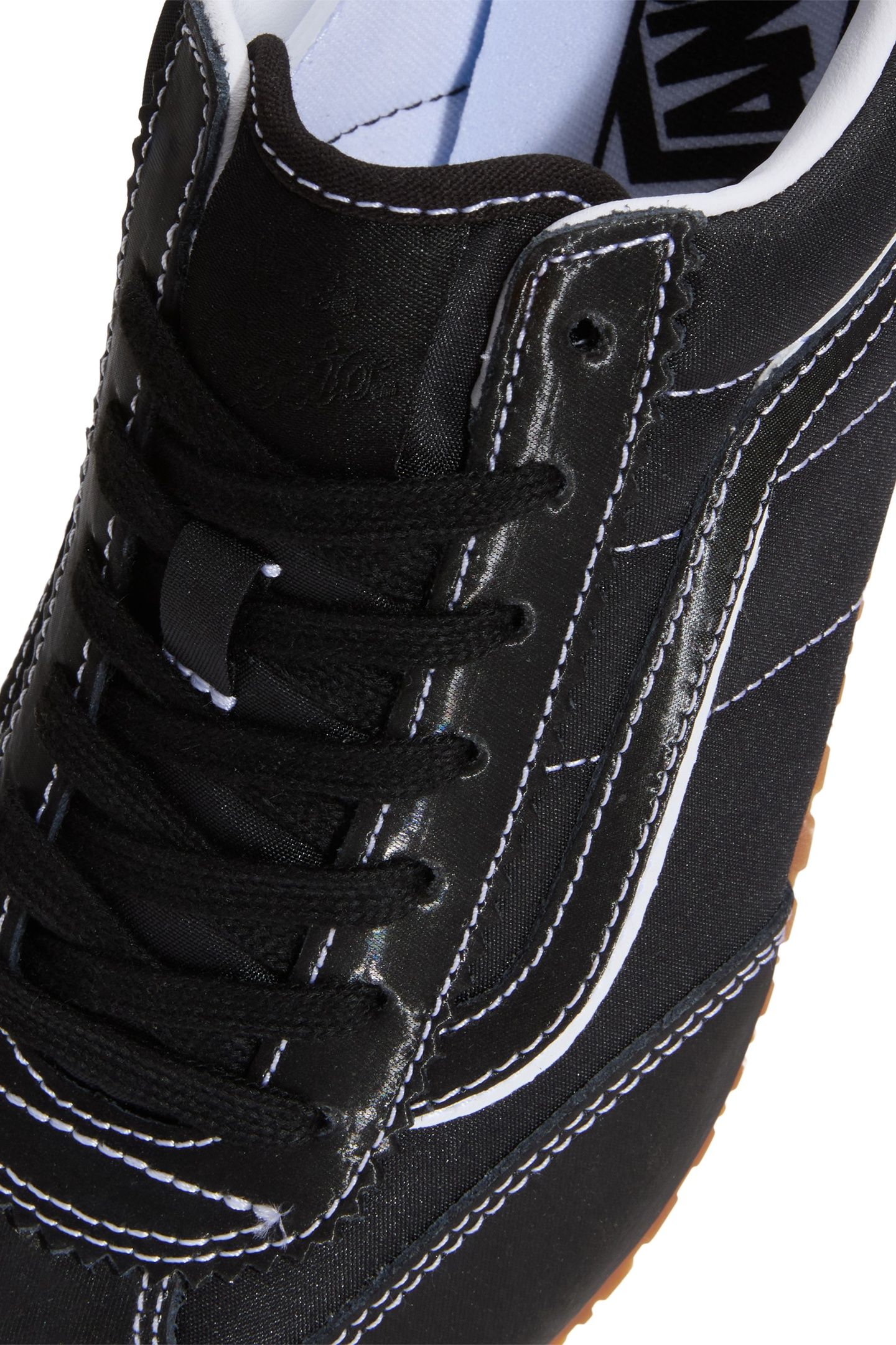 UNISEX SUPER LOWPRO PATENT BLACK 5
