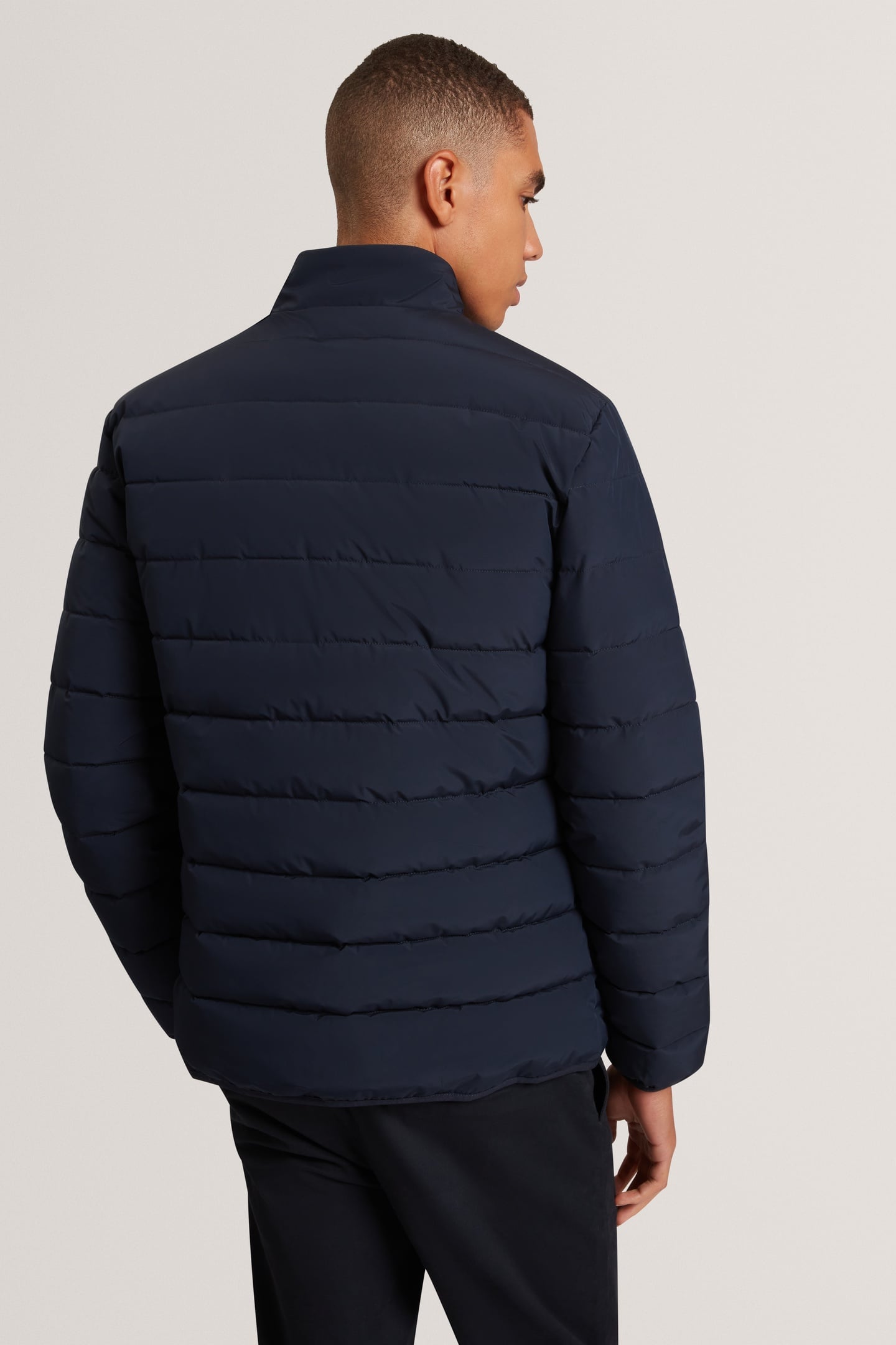 QUILTED LIGHTWEIGHT JACKET NAVY 2