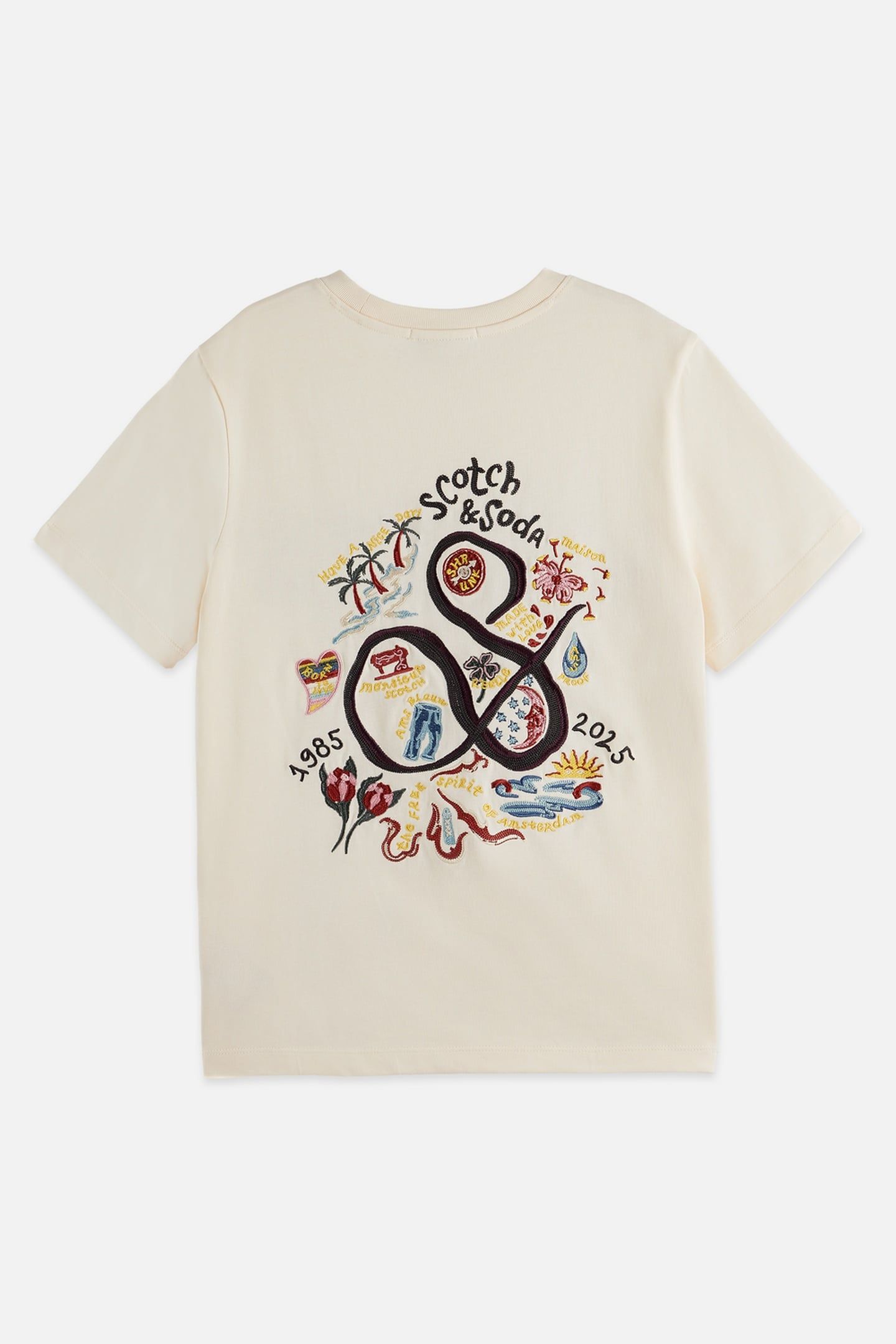 THE 40TH ANNIVERSARY WASHED ARTWORK REGULAR FIT T-SHIRT EGGN 2