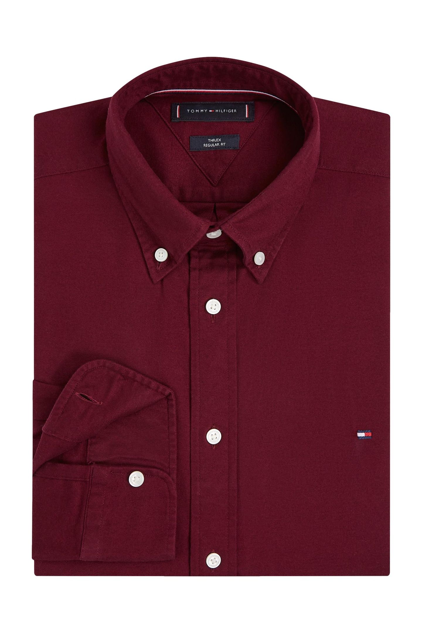 FLEX FLANNEL SOLID BURGUNDY 4