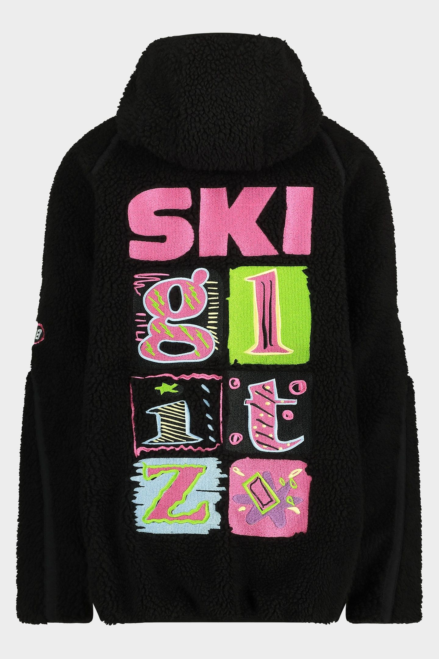 DORA TEDDY JACKET BLACK 2