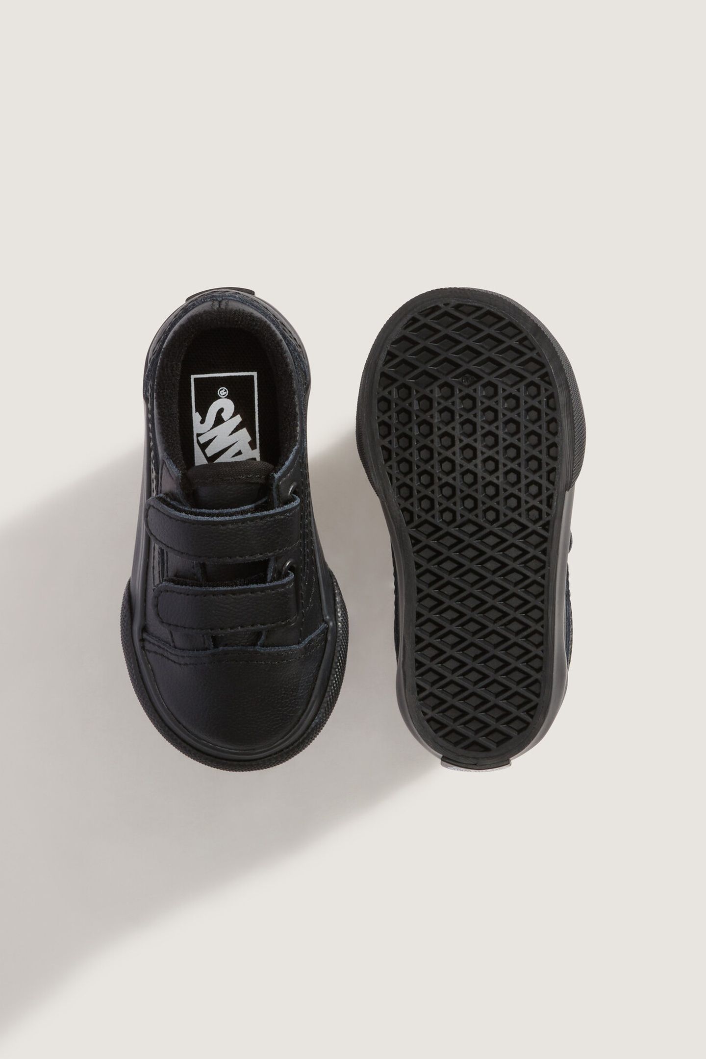 TODDLER OLD SKOOL V CLASSIC TUMBLE BLACK MONO 5