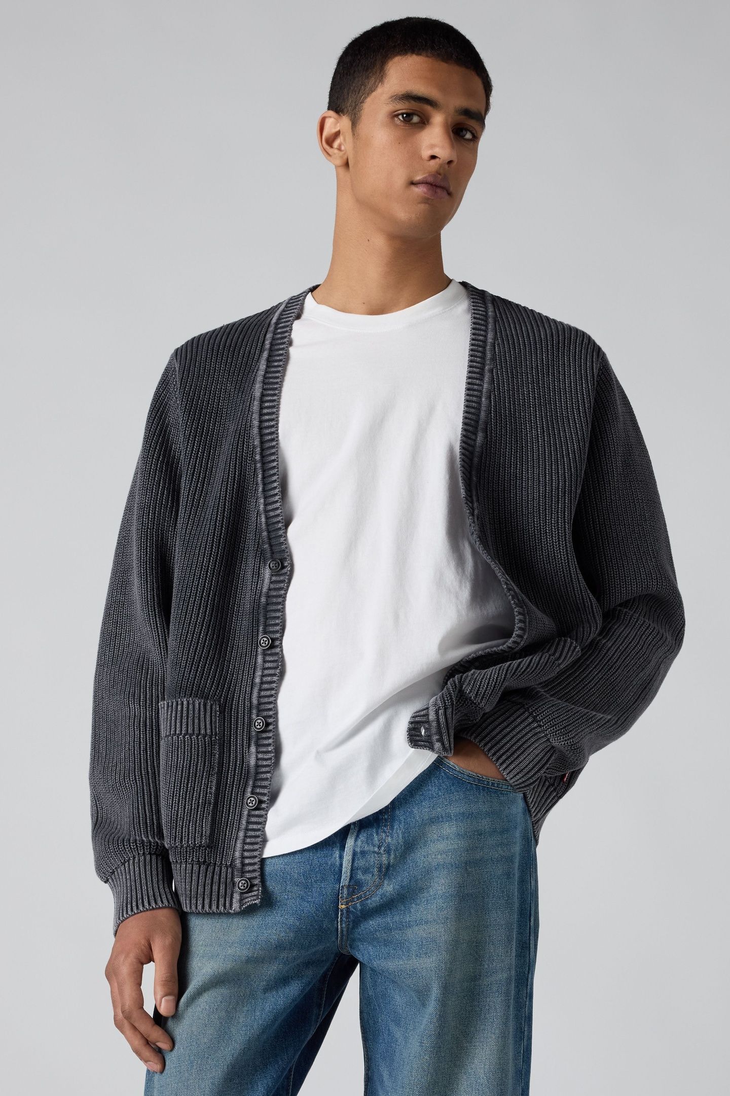 VALENCIA POCKET CARDIGAN HALF CARDIGAN 5 1