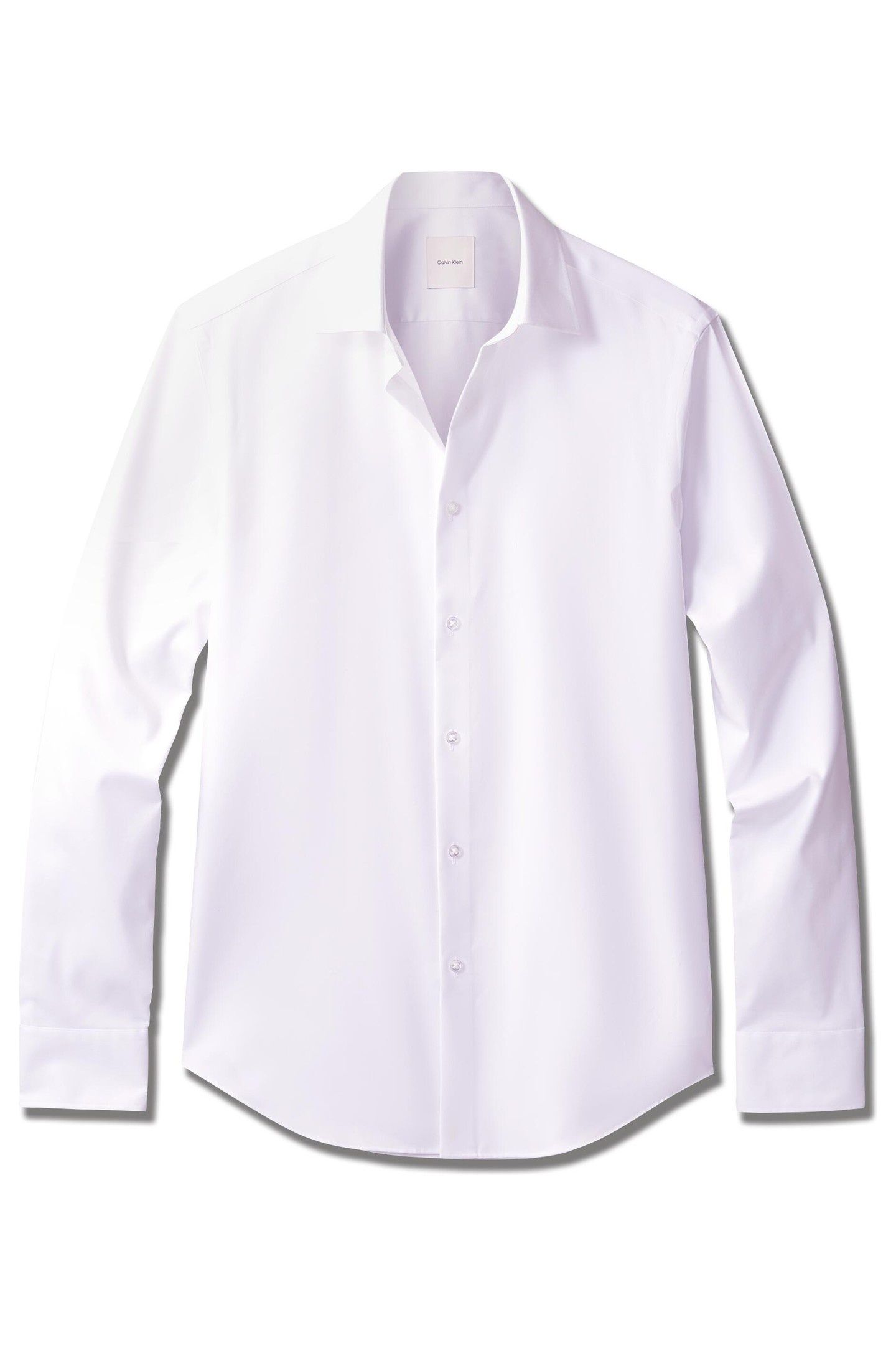 SLIM REF COTTON SHIRT WHITE 1