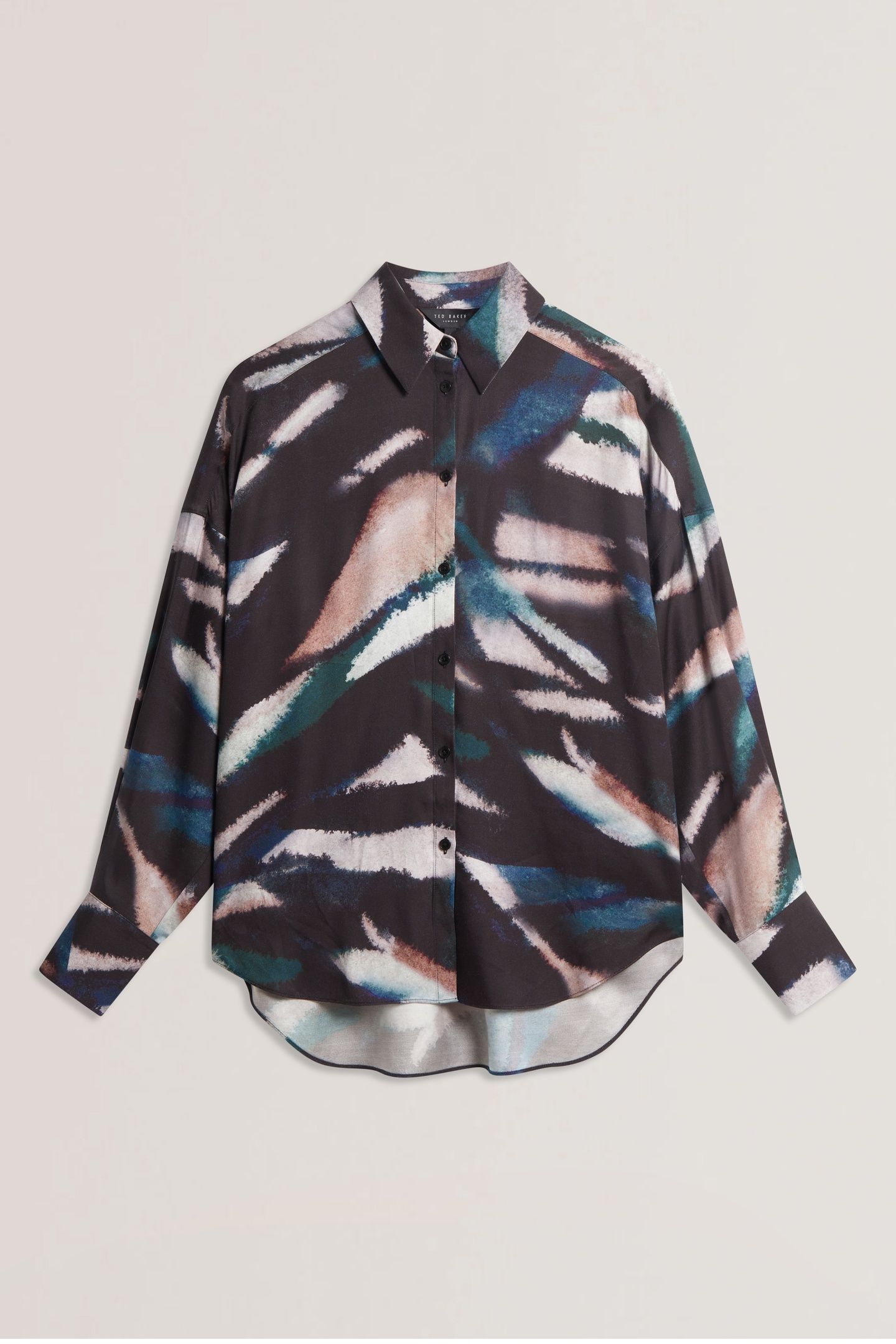 TROPIZA PRINTED OVERSIZED BOYFRIEND BLACK 3