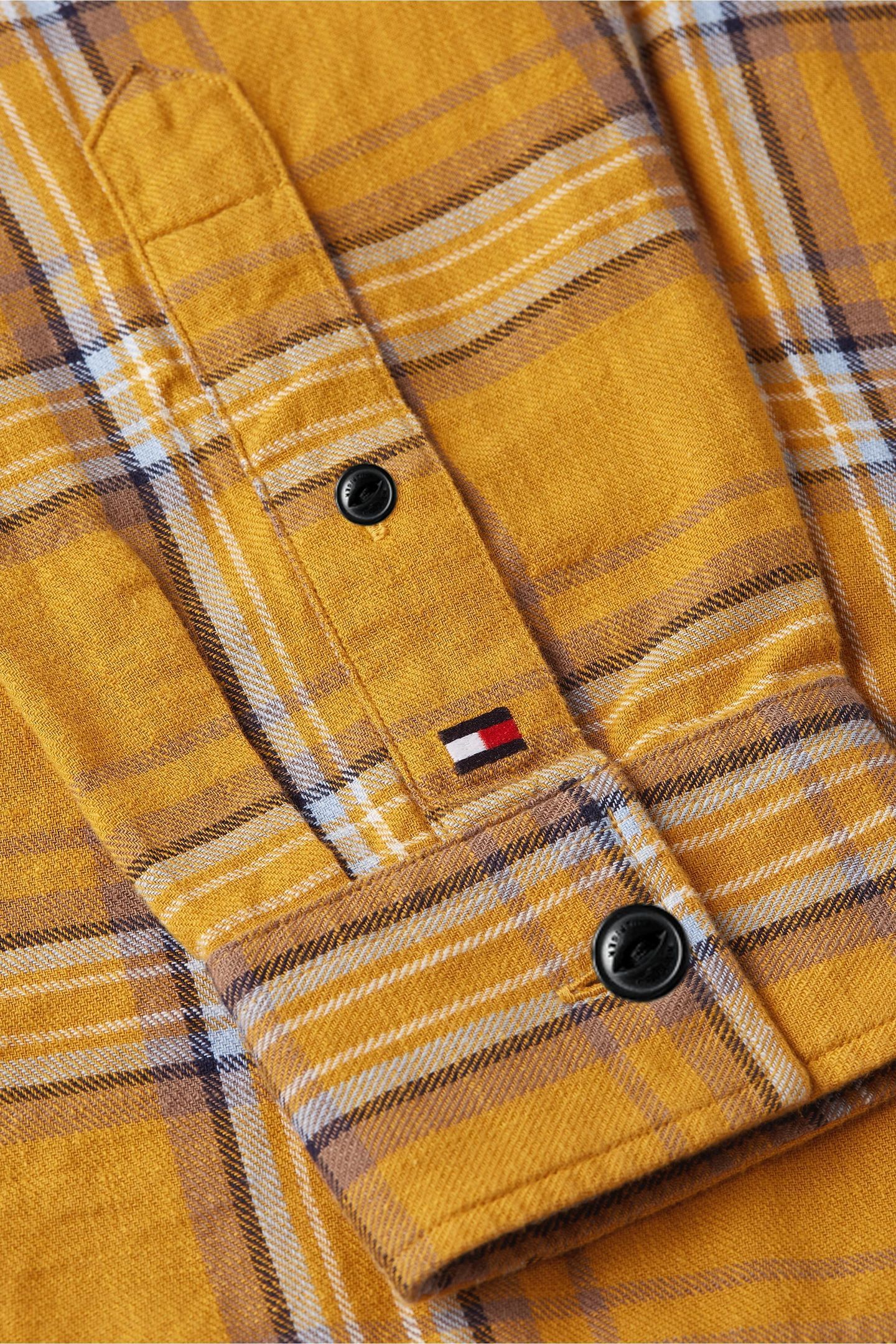 SLUB TWILL CHECK RELAXED MIDWAY YELLOW/CHECK 3