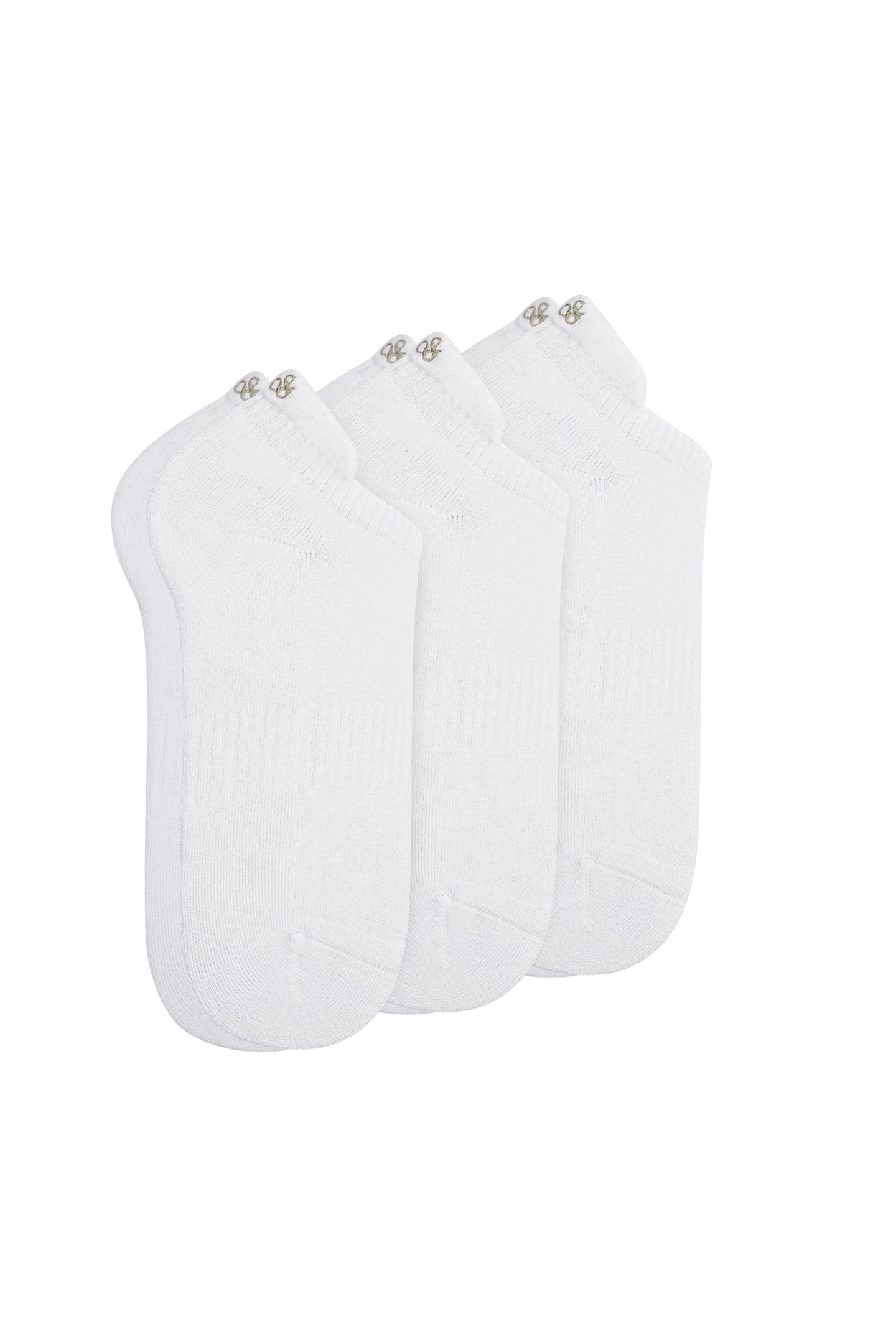 3PK MENS 1/2 TEERRY LOW CUT WHITE TRADITIONAL 1