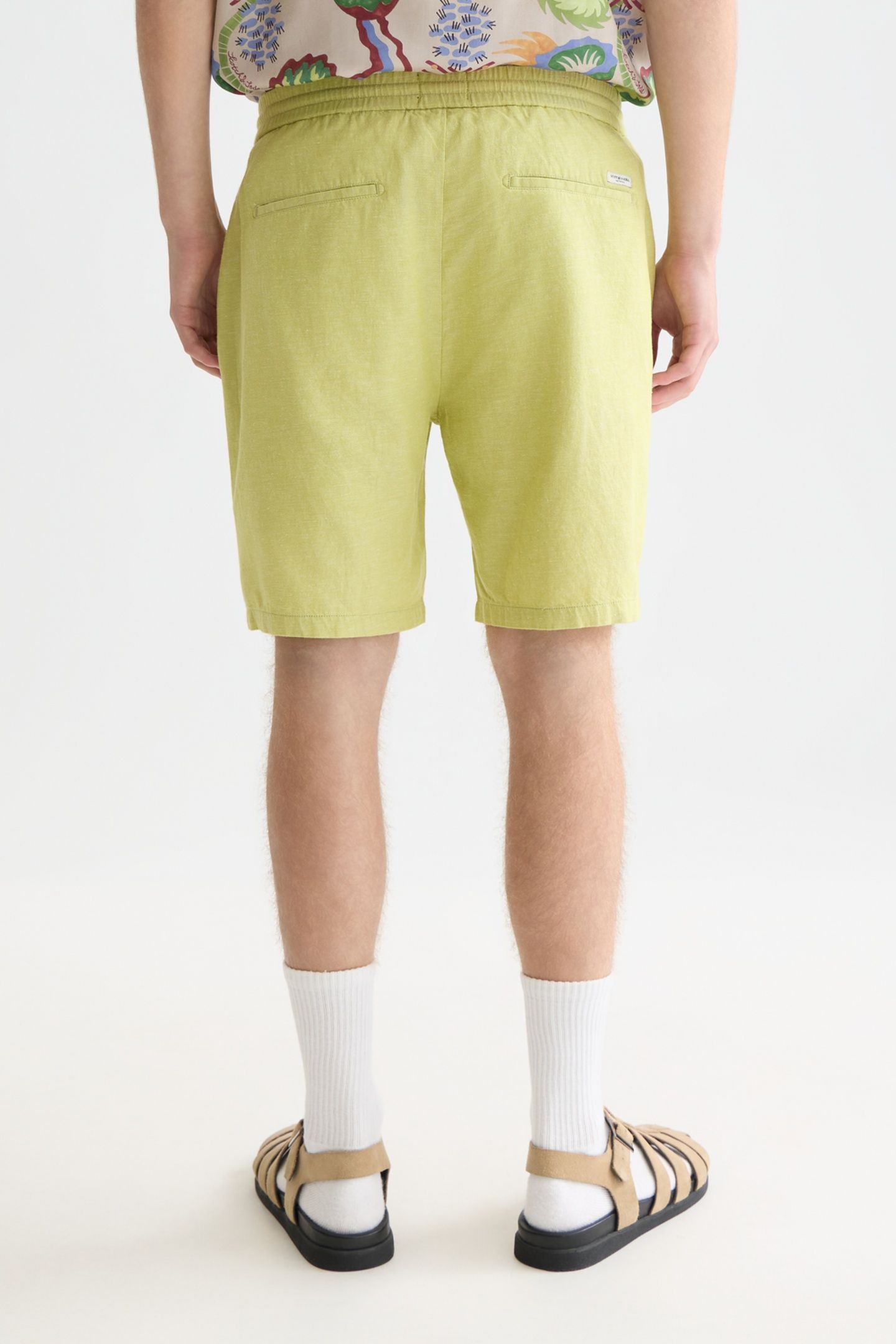 SEASONAL CORE FAVE COTTON LINEN REGULARFIT CHINO SHORTS ALLI 2