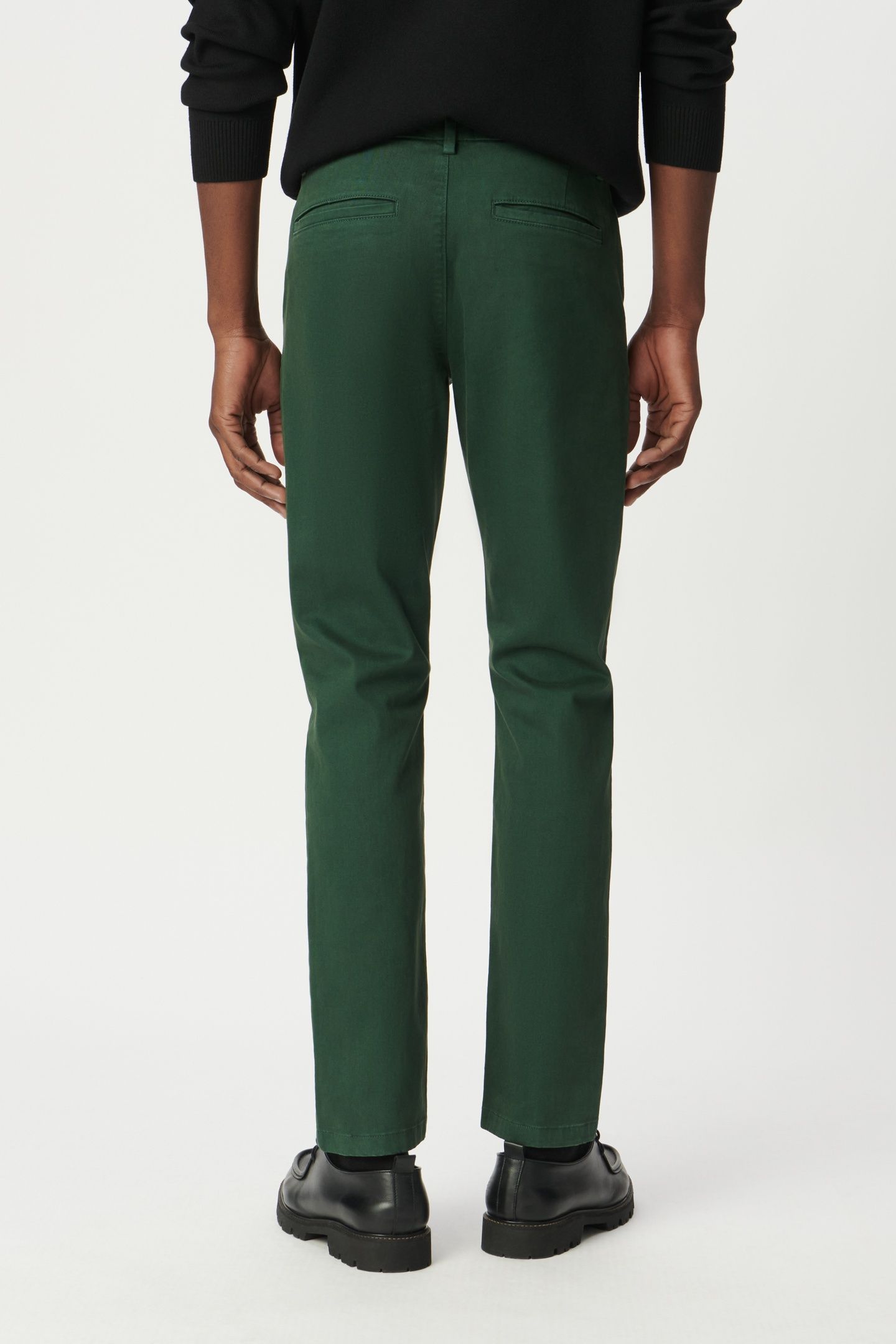 GREEN SLIM CHINOS 2