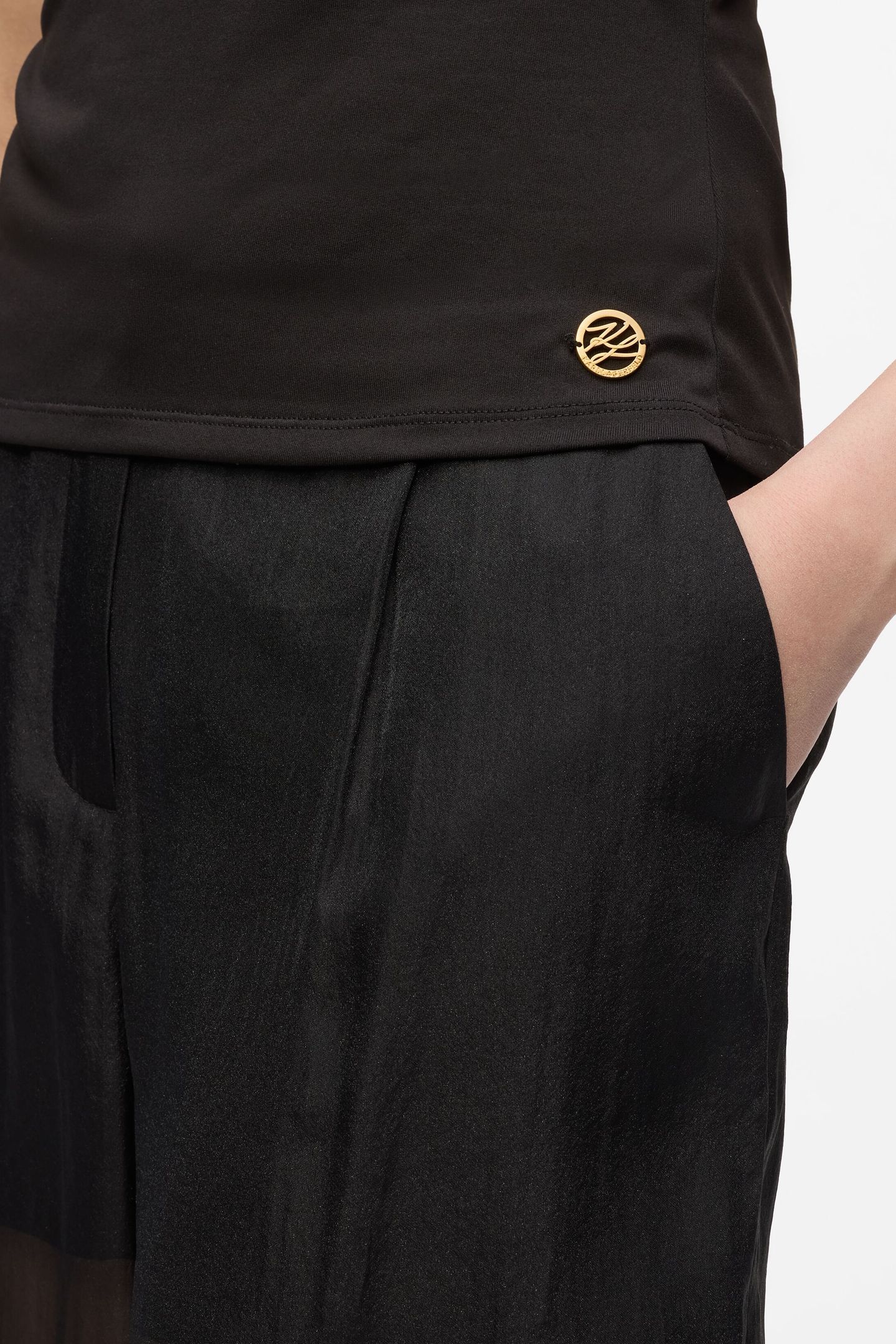 OCCASIONWEAR T-SHIRT BLACK 6