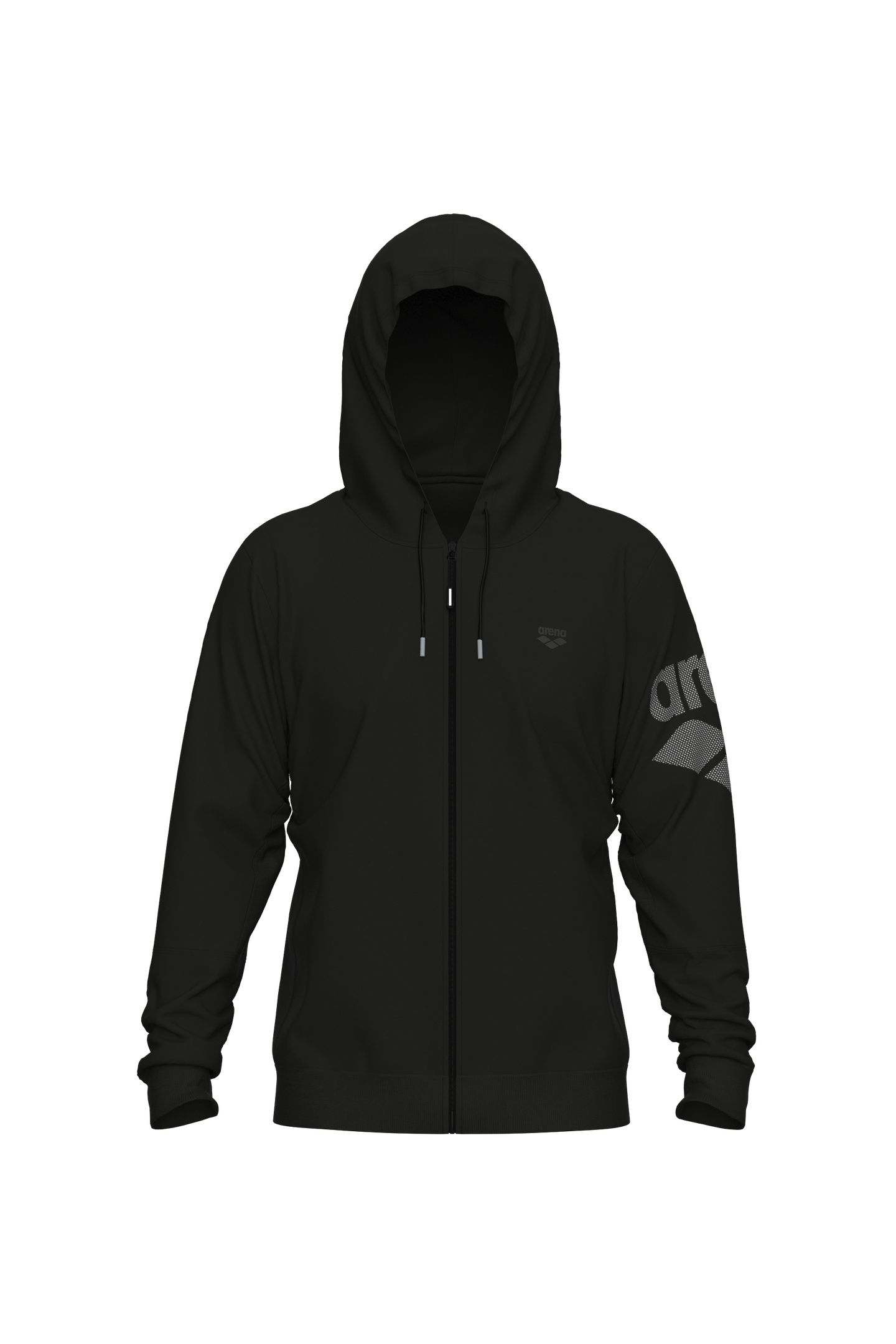 TEAM ESSENTIAL JACKET BLACK 1