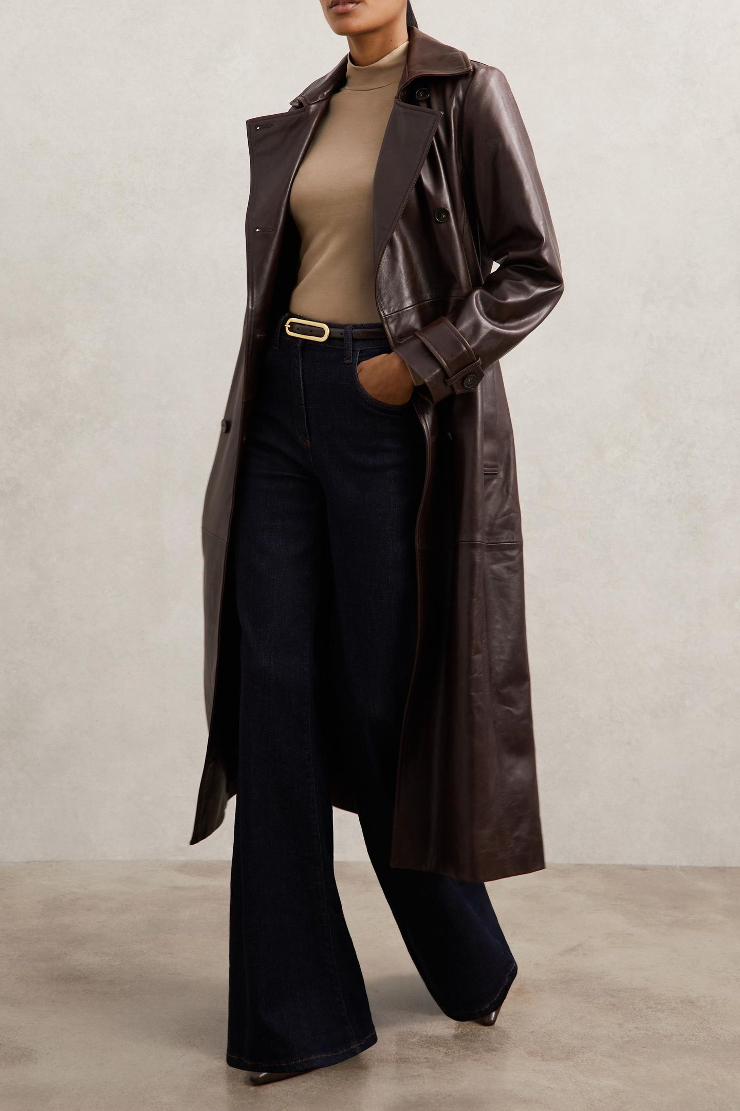 FUNNEL NECK TOP CAMEL 1