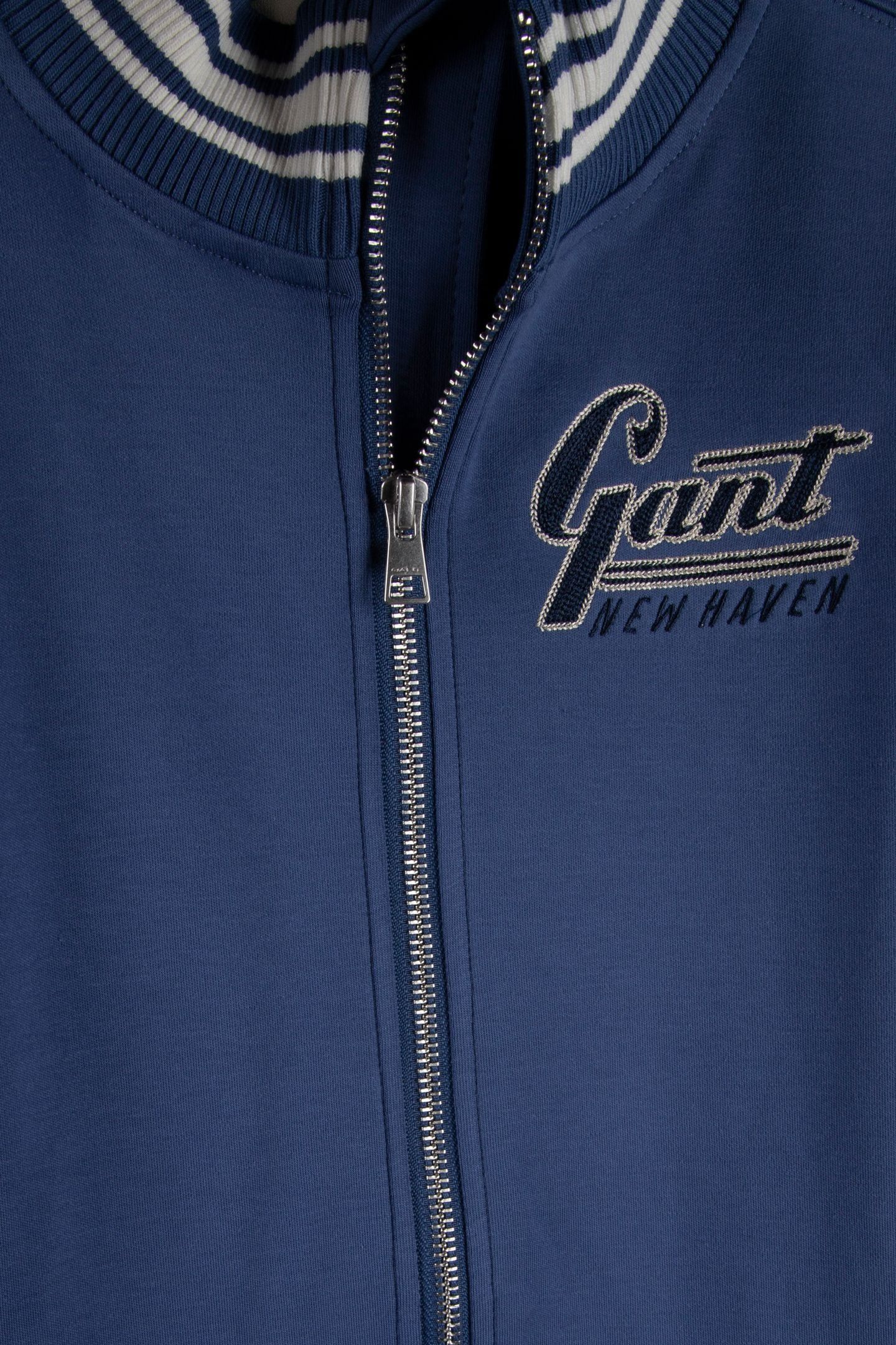 TEEN BOYS GANT NEW HAVEN TRACK JACKET VINTAGE BLUE 4