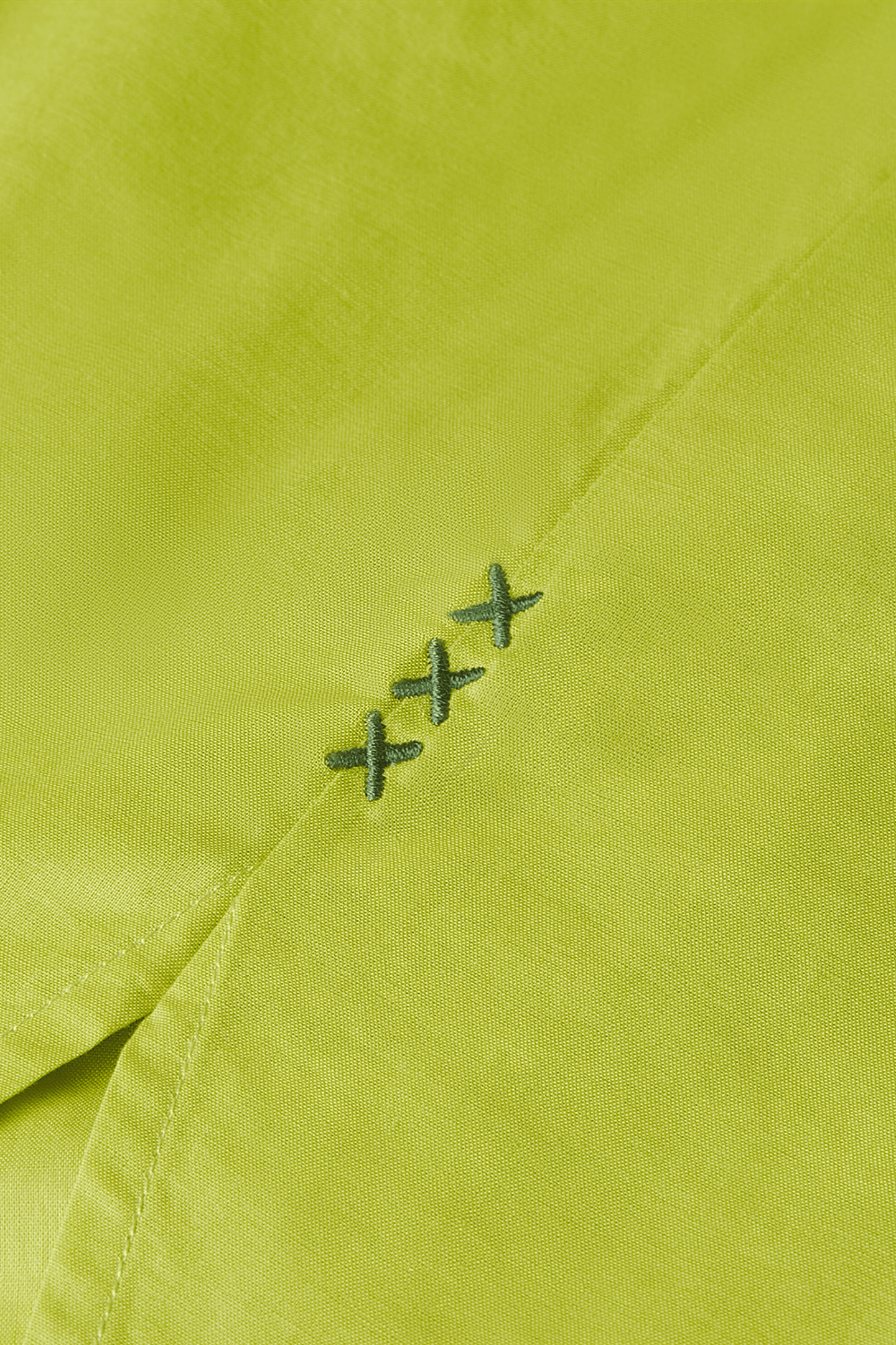 COTTON VOILE OVERSIZED SHIRT GREEN OASIS 7