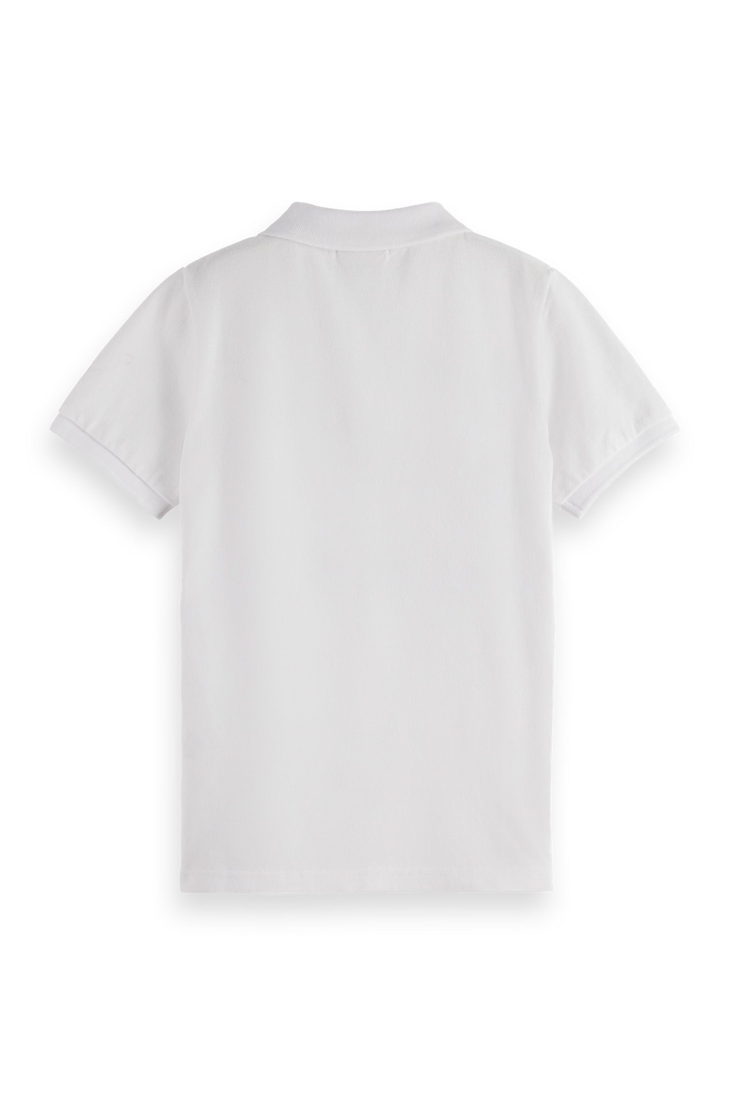 BOYS GARMENT DYED PIQUE POLO WHITE/PASTEL 2