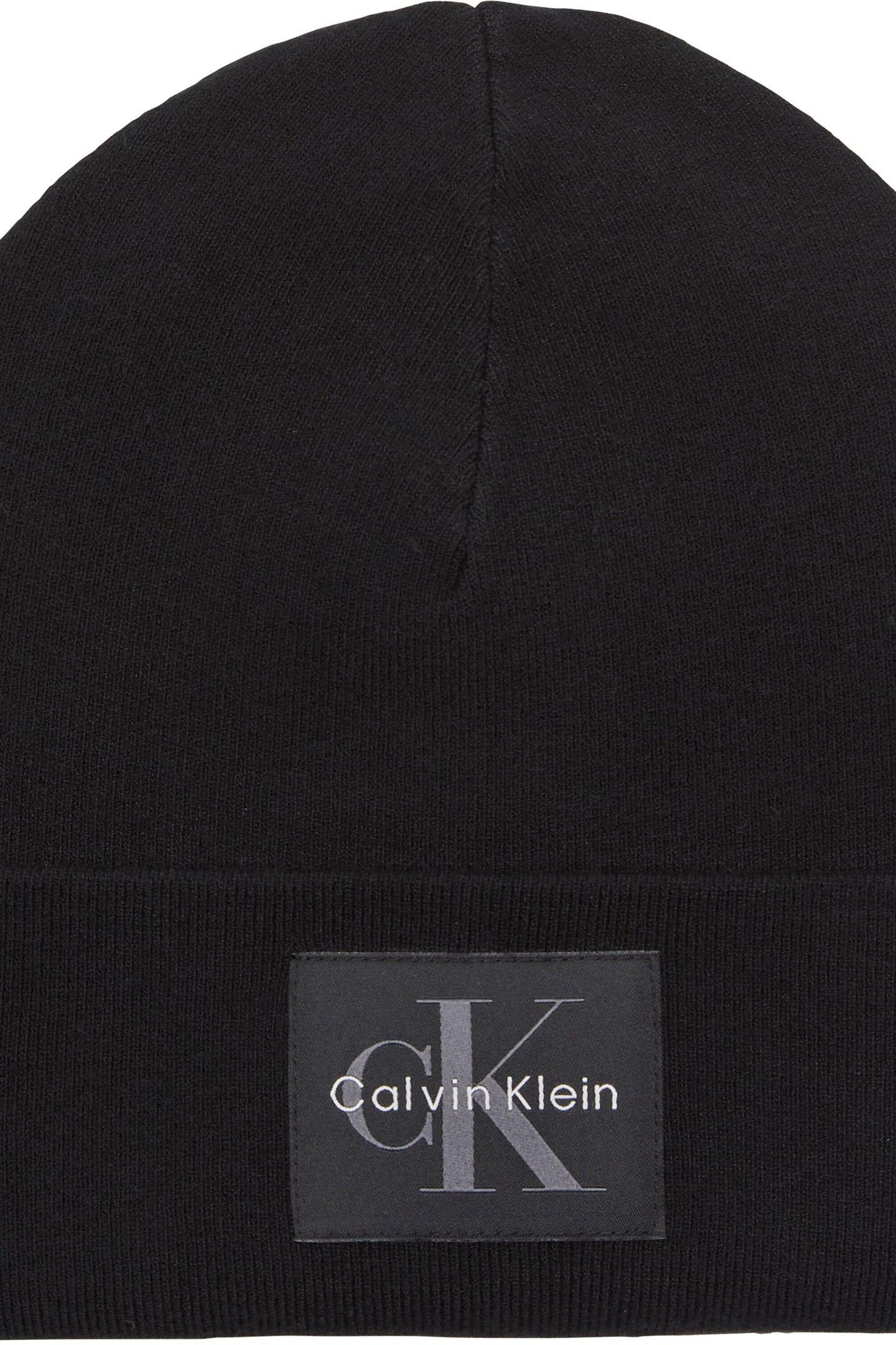 MONOLOGO PATCH BEANIE BLACK 4