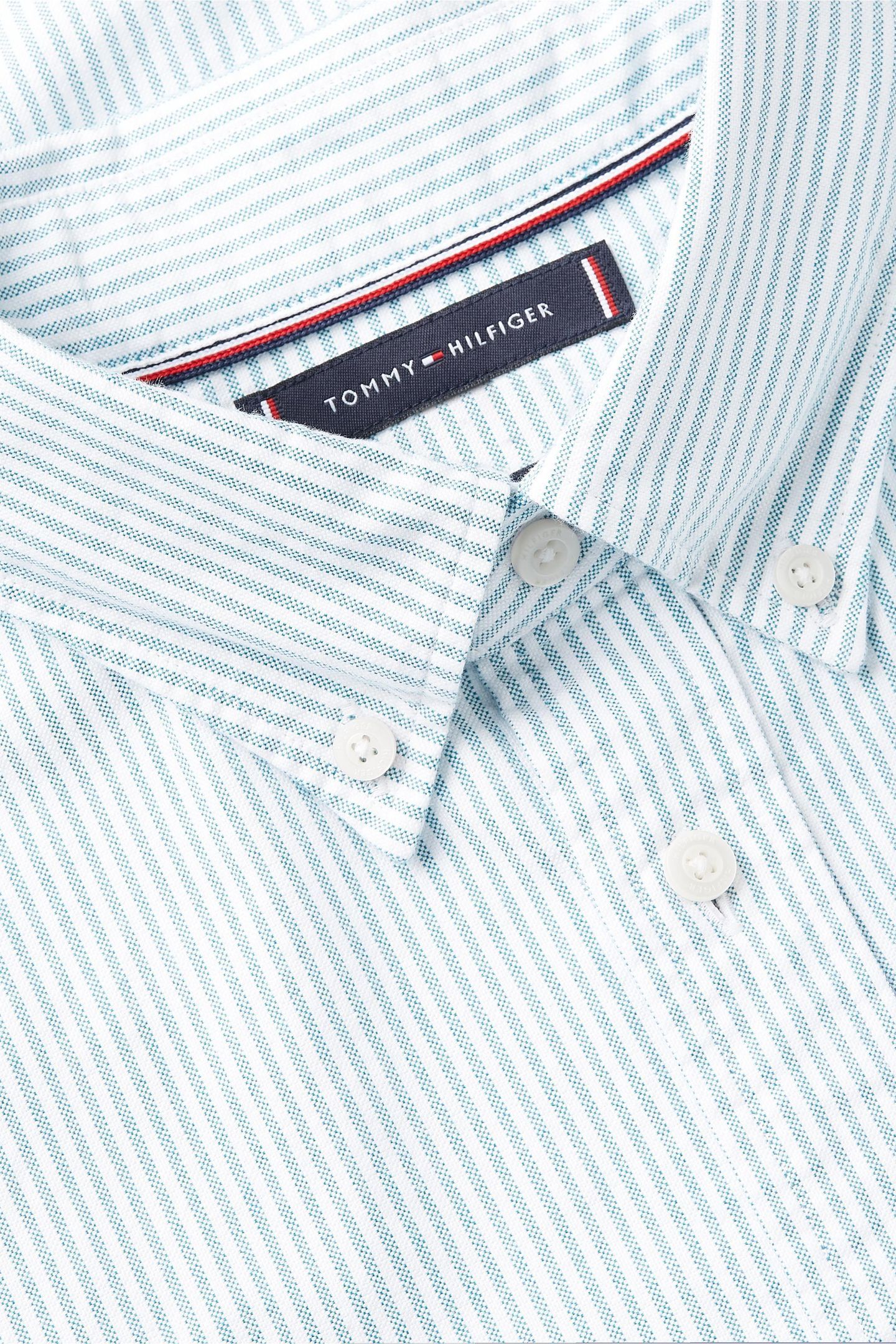 HERITAGE OXF SHIRT DEEP OCEAN/STRIPE 5