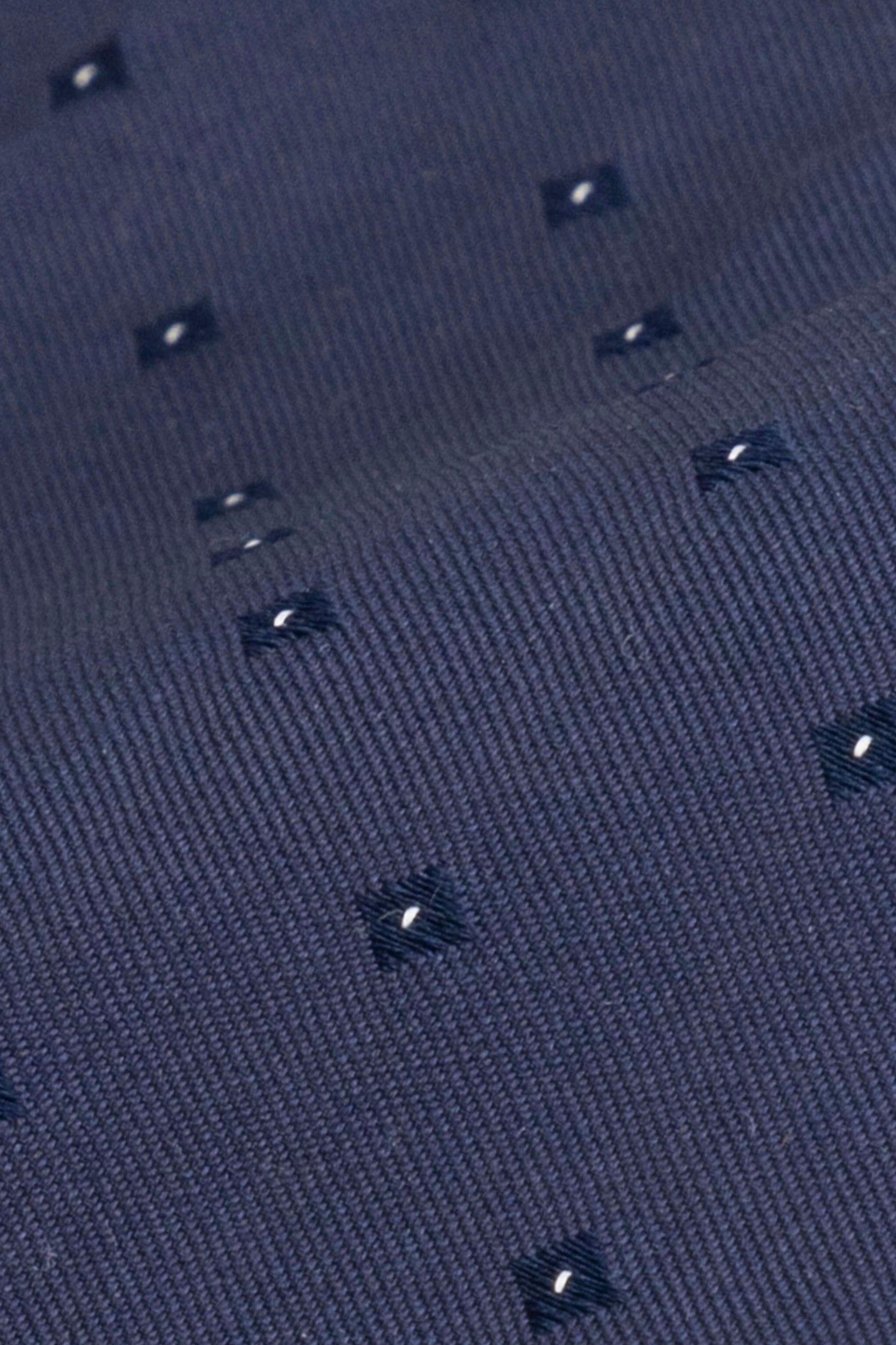 GEO MOTIF SILK TIE NIGHT SKY 2