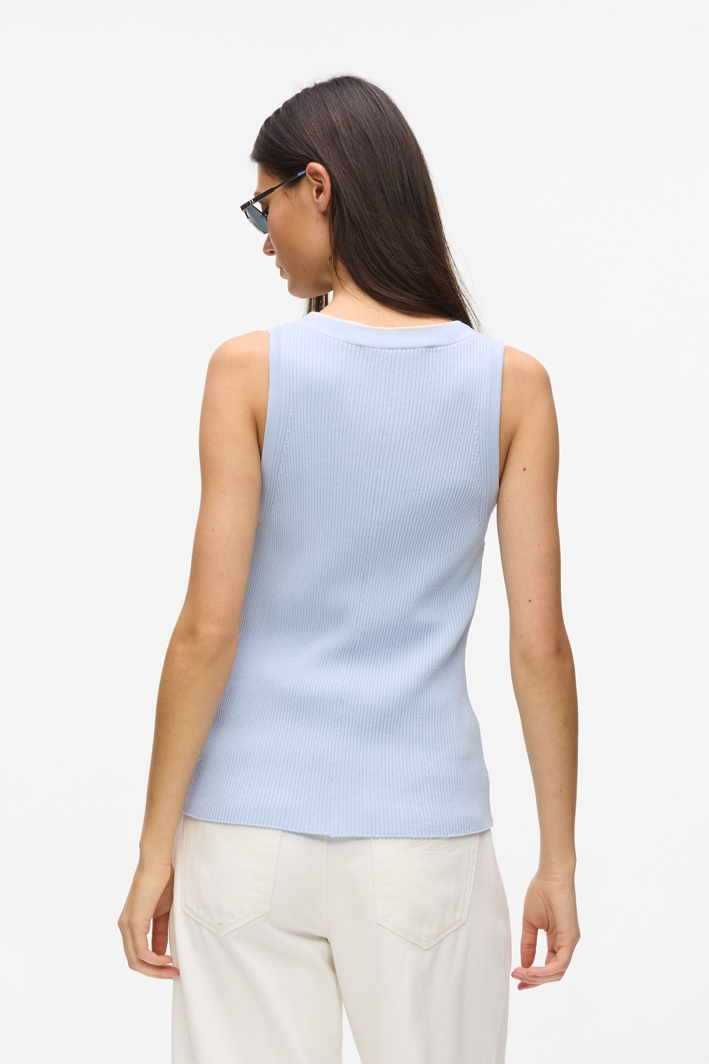 LOGO KNIT DAY TOP KENTUCKY BLUE-PRISTINE 3