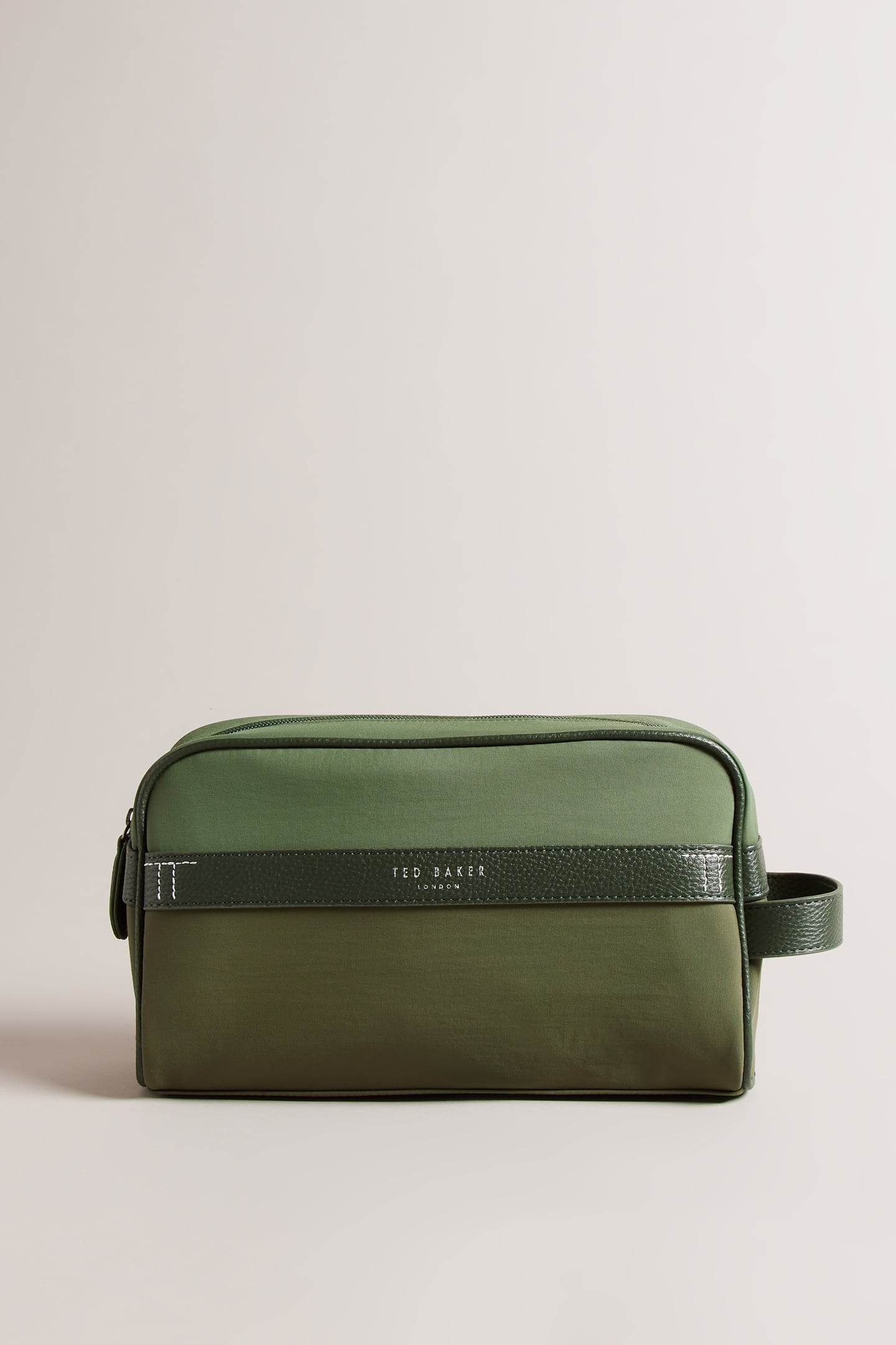 MORRISS NYLON WASHBAG KHAKI 1