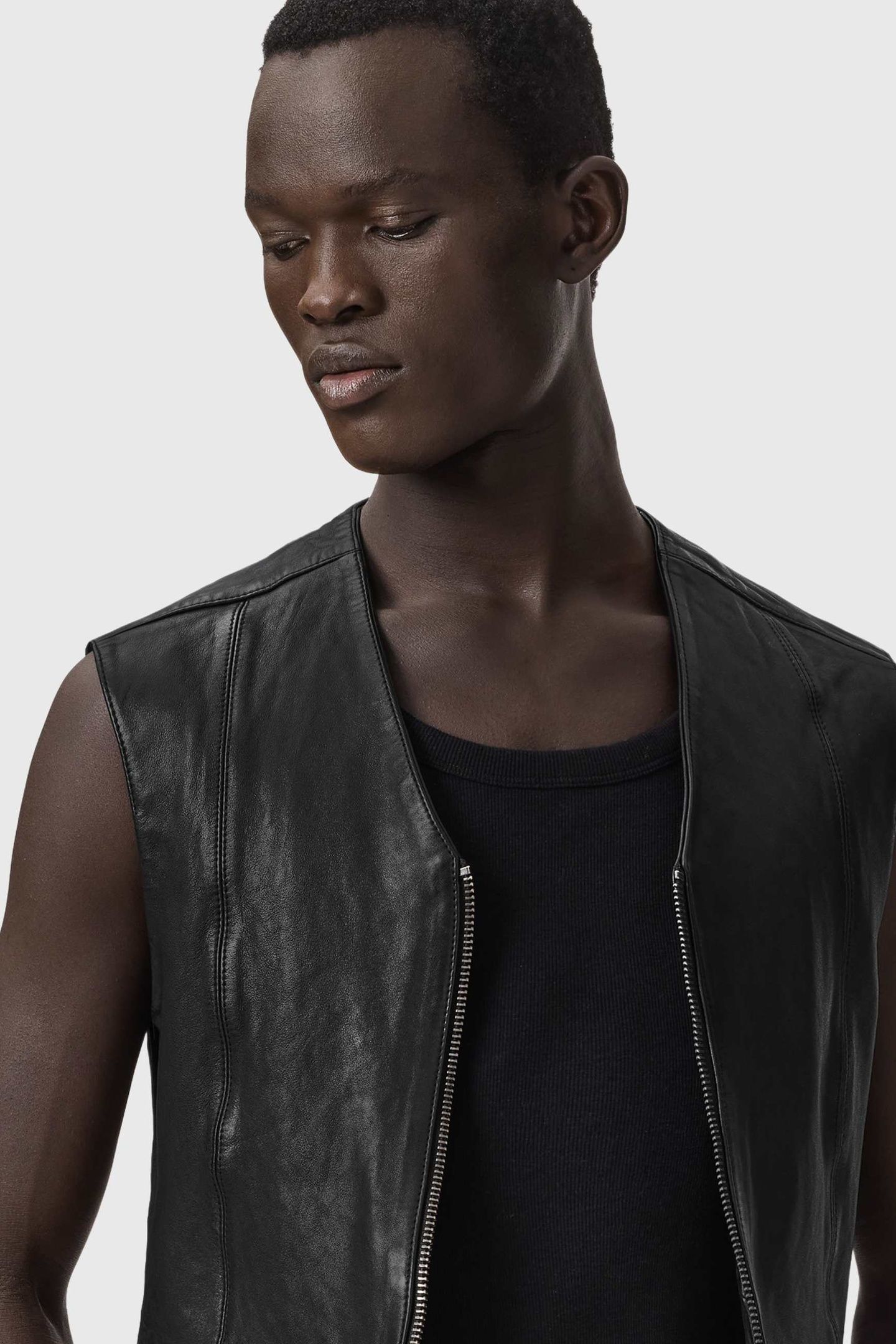 DAVIES WAISTCOAT BLACK 7