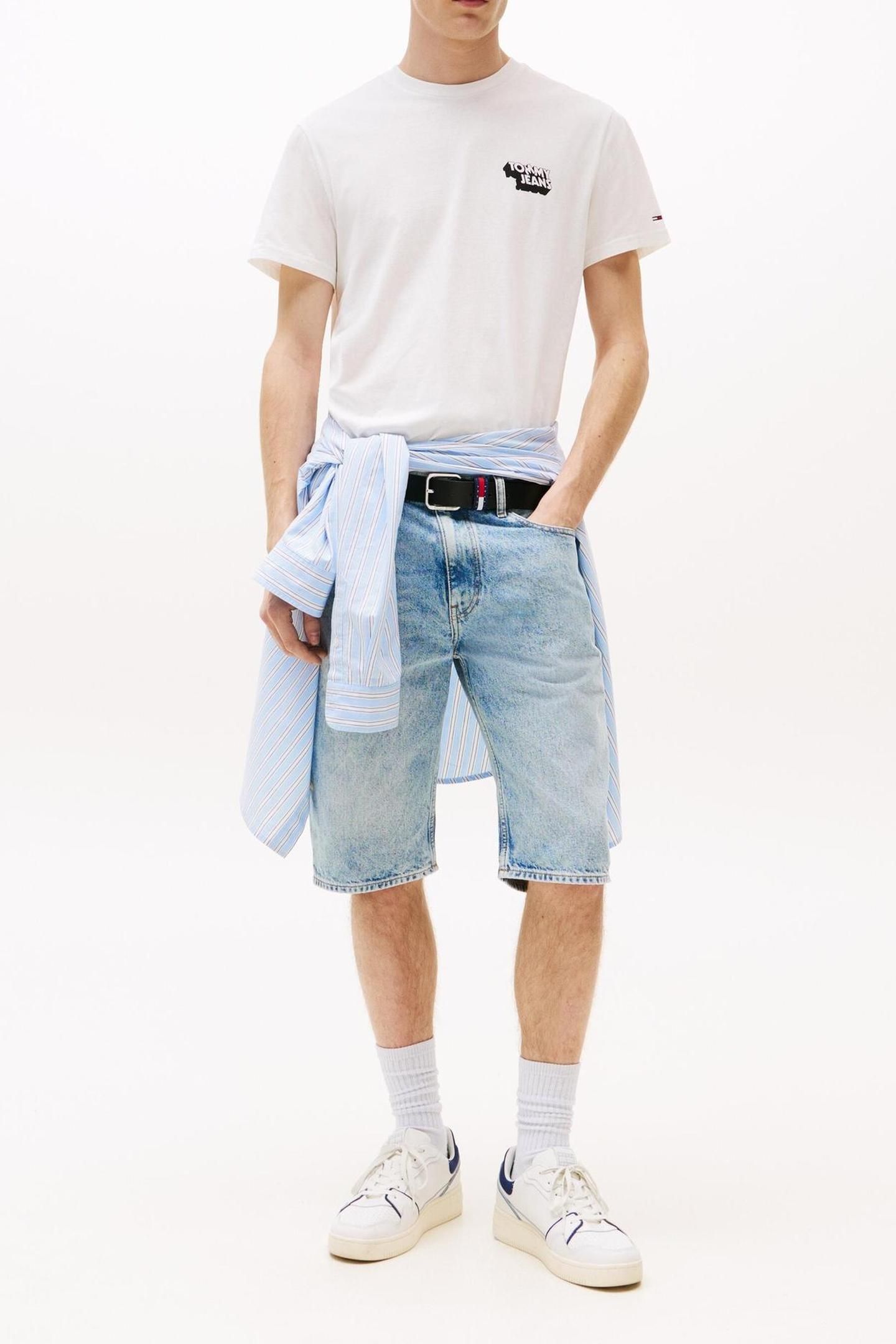TJM SLIM STACK LOGO ECRU 2