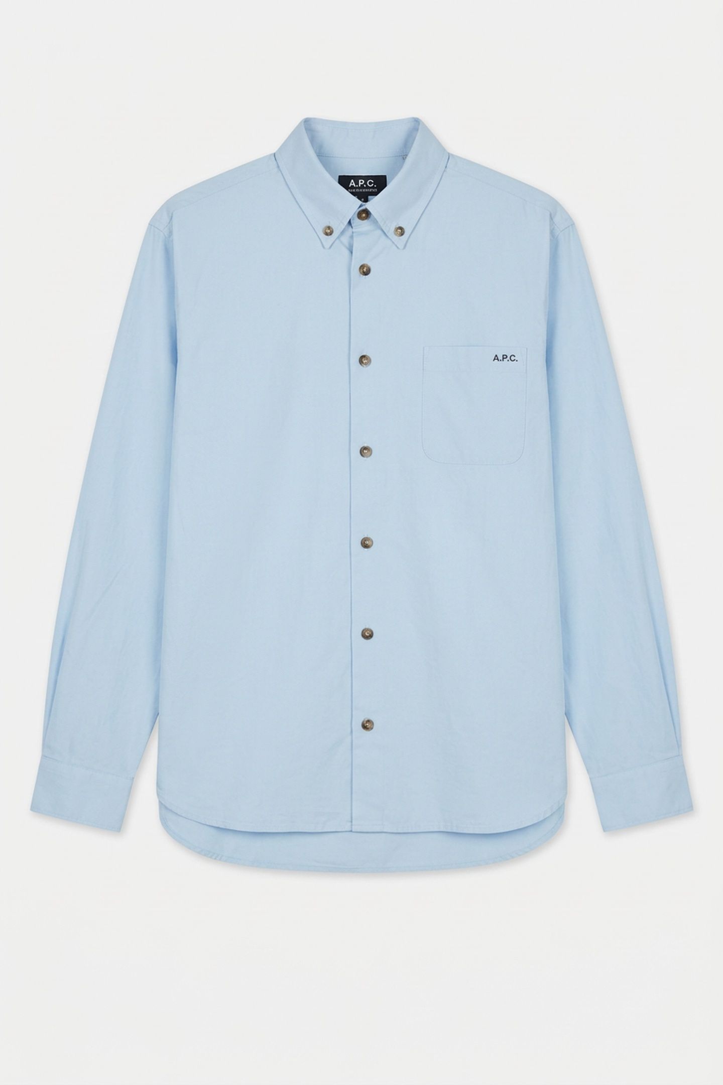 UNISEX SHIRT MATEO LOGO LIGHT BLUE 5
