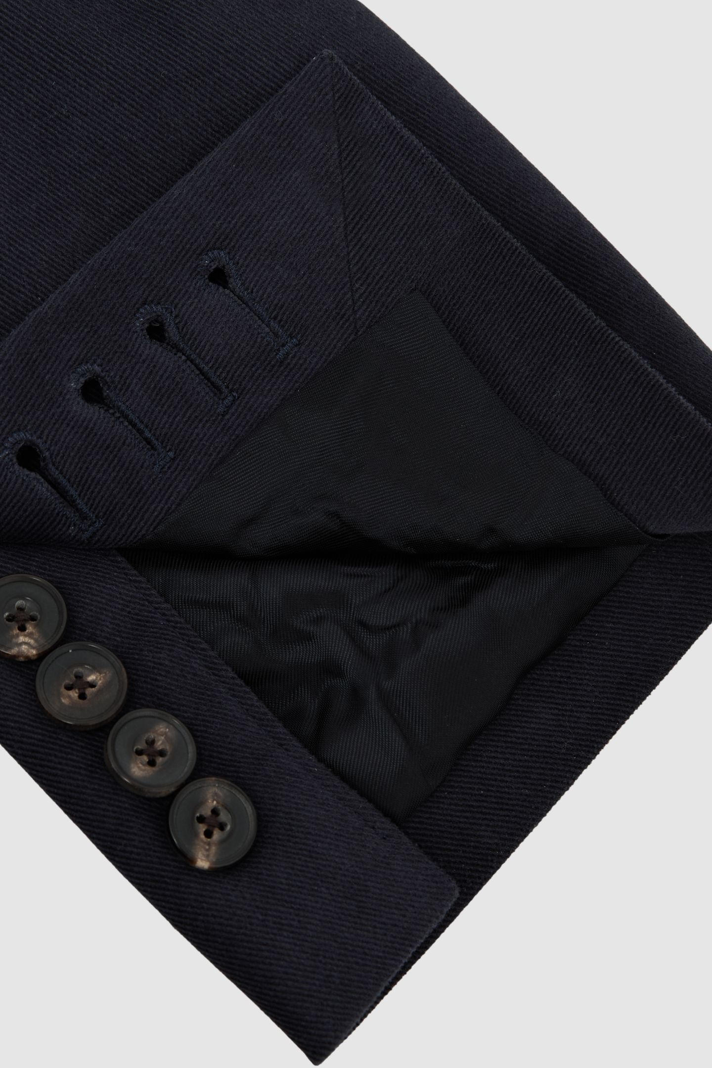 SB 2B NOTCH BRUSHED TWILL BLAZER NAVY 8